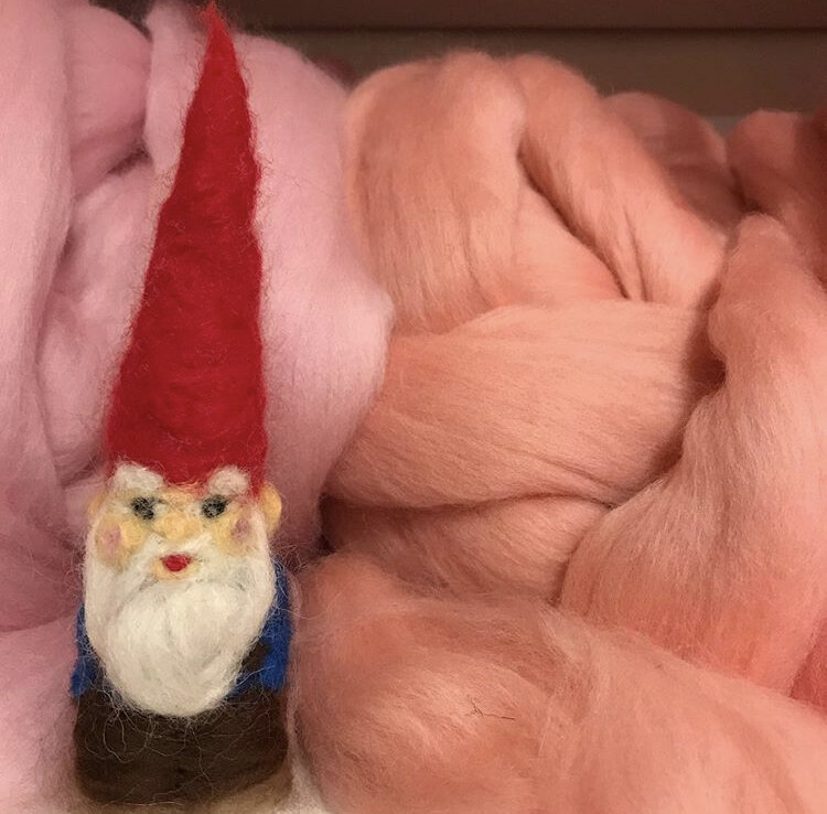 Needle Felted Gnomes