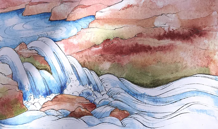 Watercolor - 4”x6”