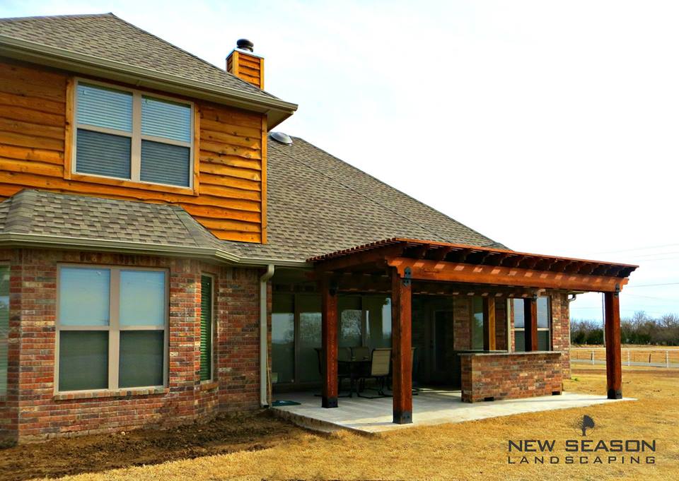 PERGOLAS AND PATIOS — New Season Landscaping