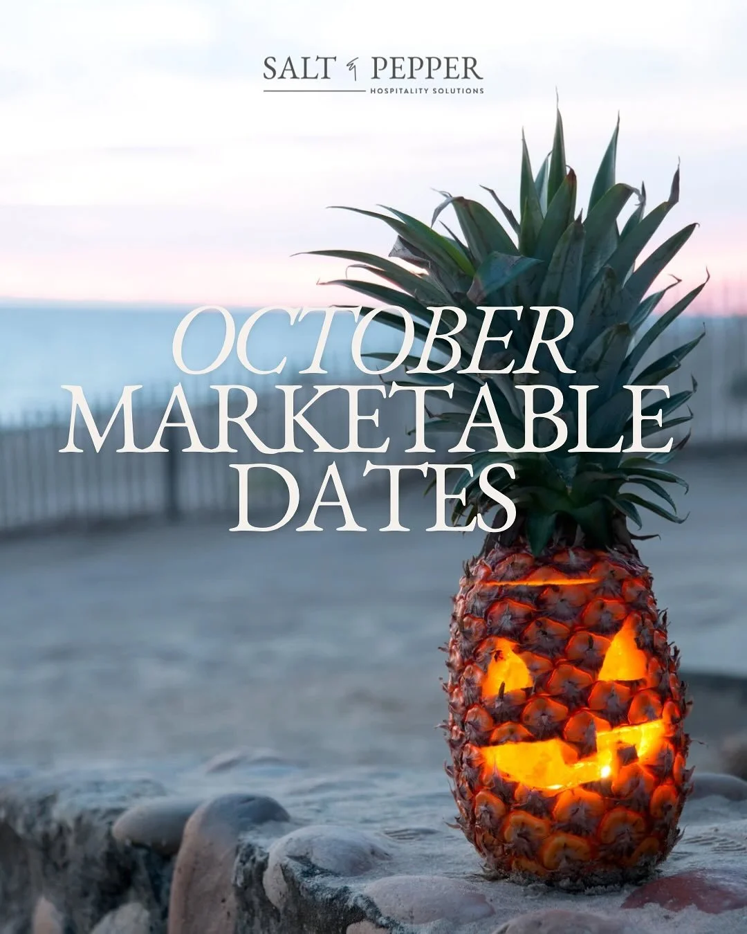 Some F+B marketable dates to highlight your business this month. 🗓️