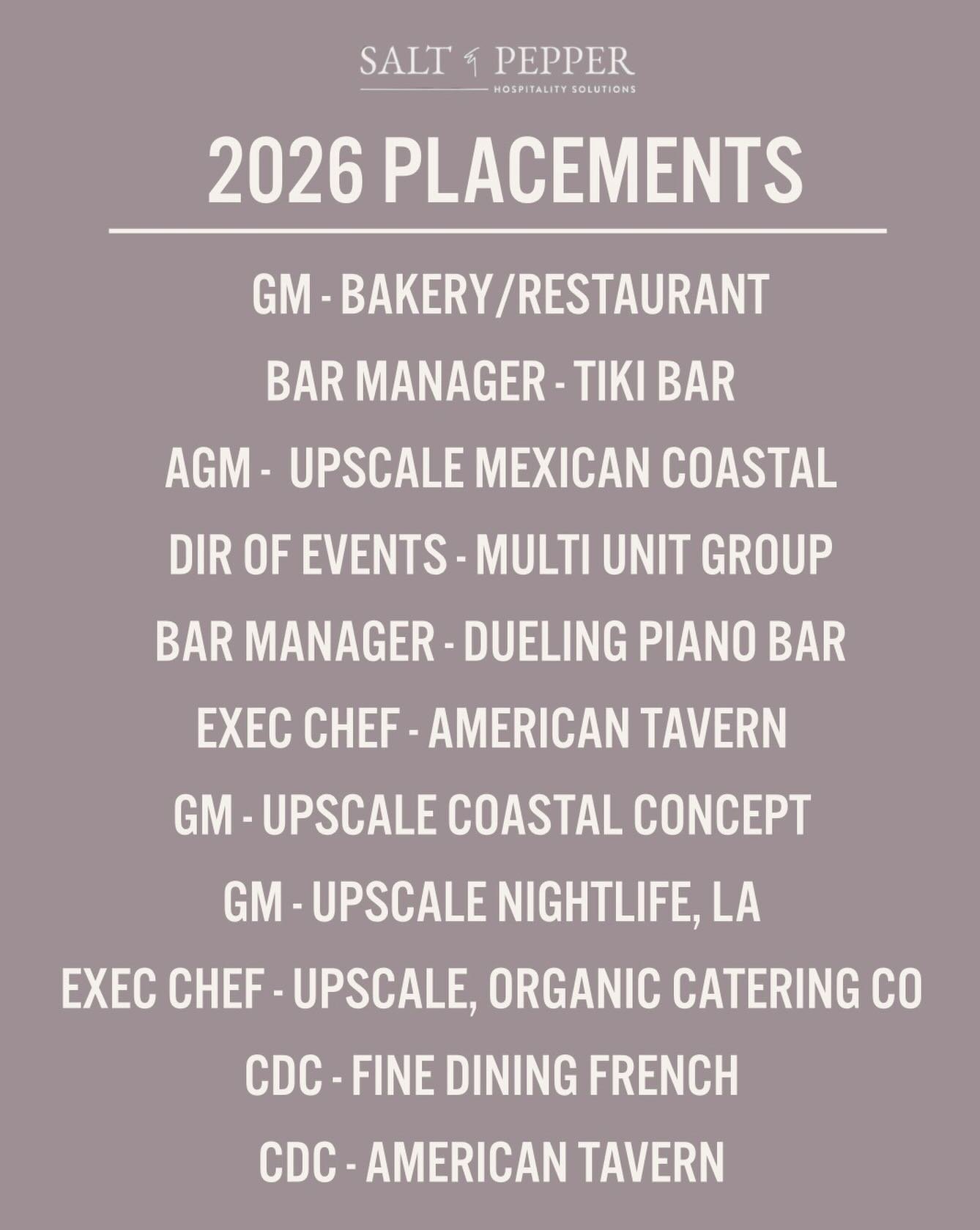 So proud of our 2026 collaborations! 
☀️We are here to help. 🙌🏼