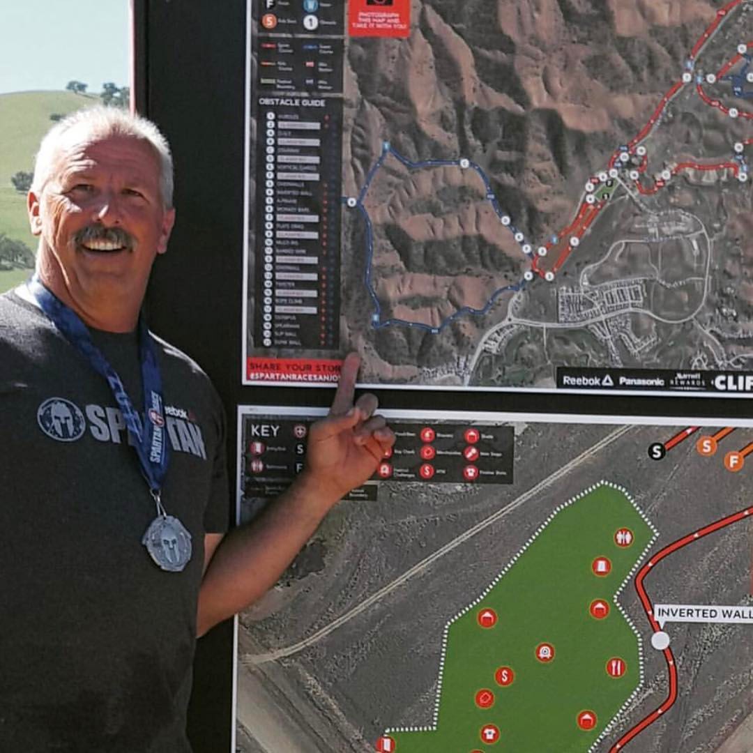 Tony is a Spartan Race veteran, another one in the books for him!