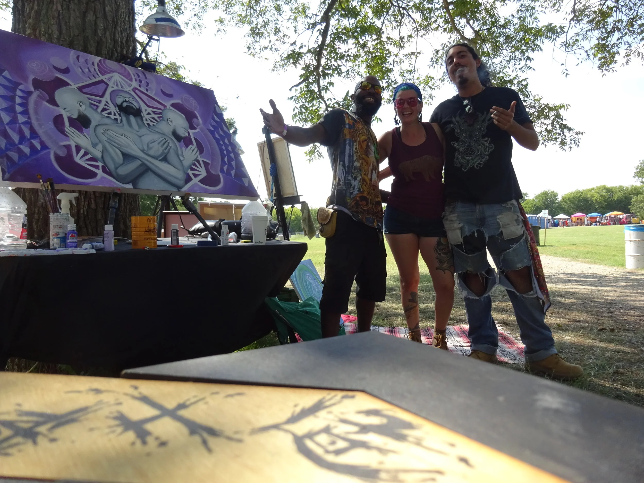 Art Outside: Live Painting with friends