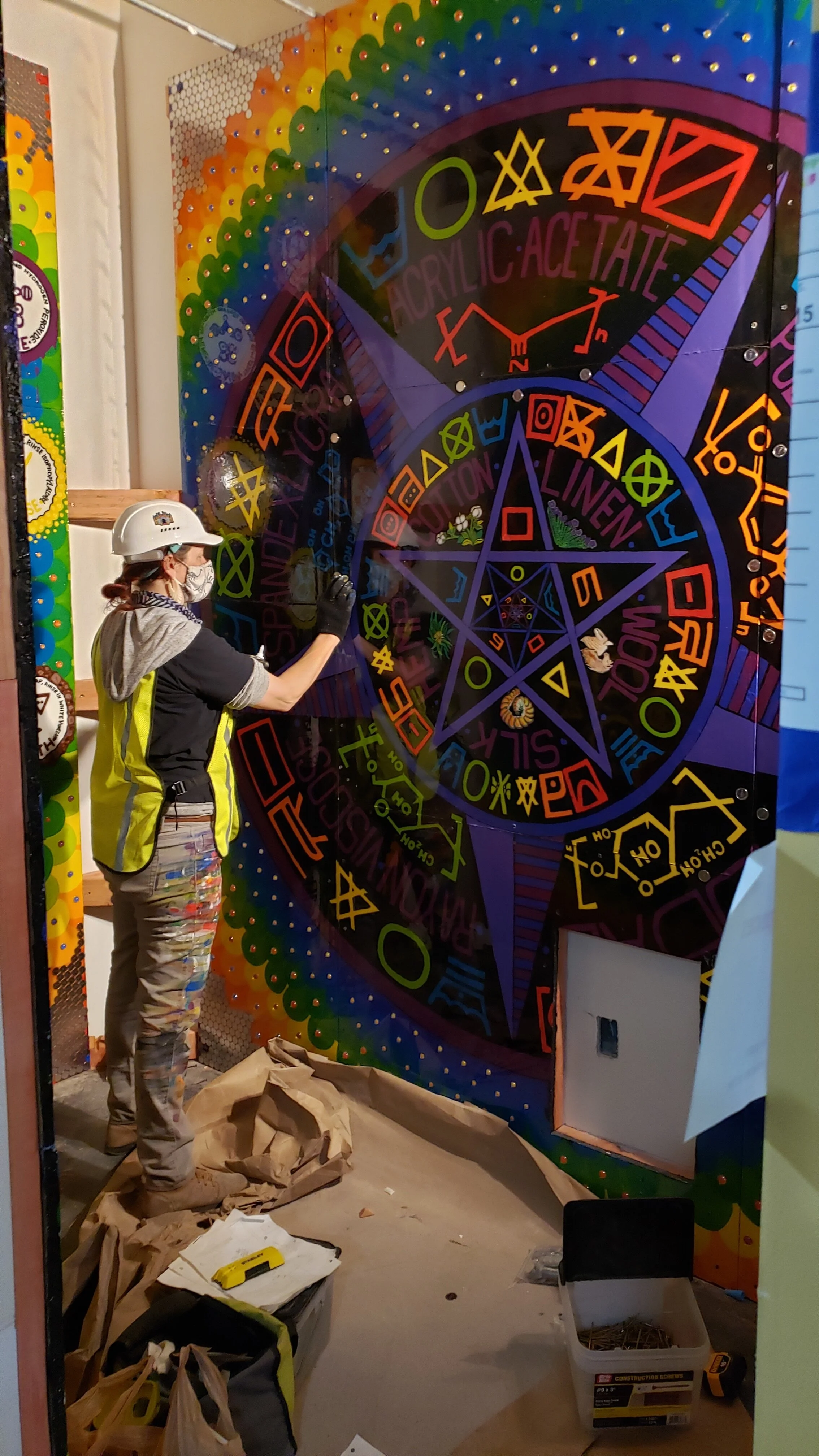 Room Mural Project in MEOW WOLF, DENVER