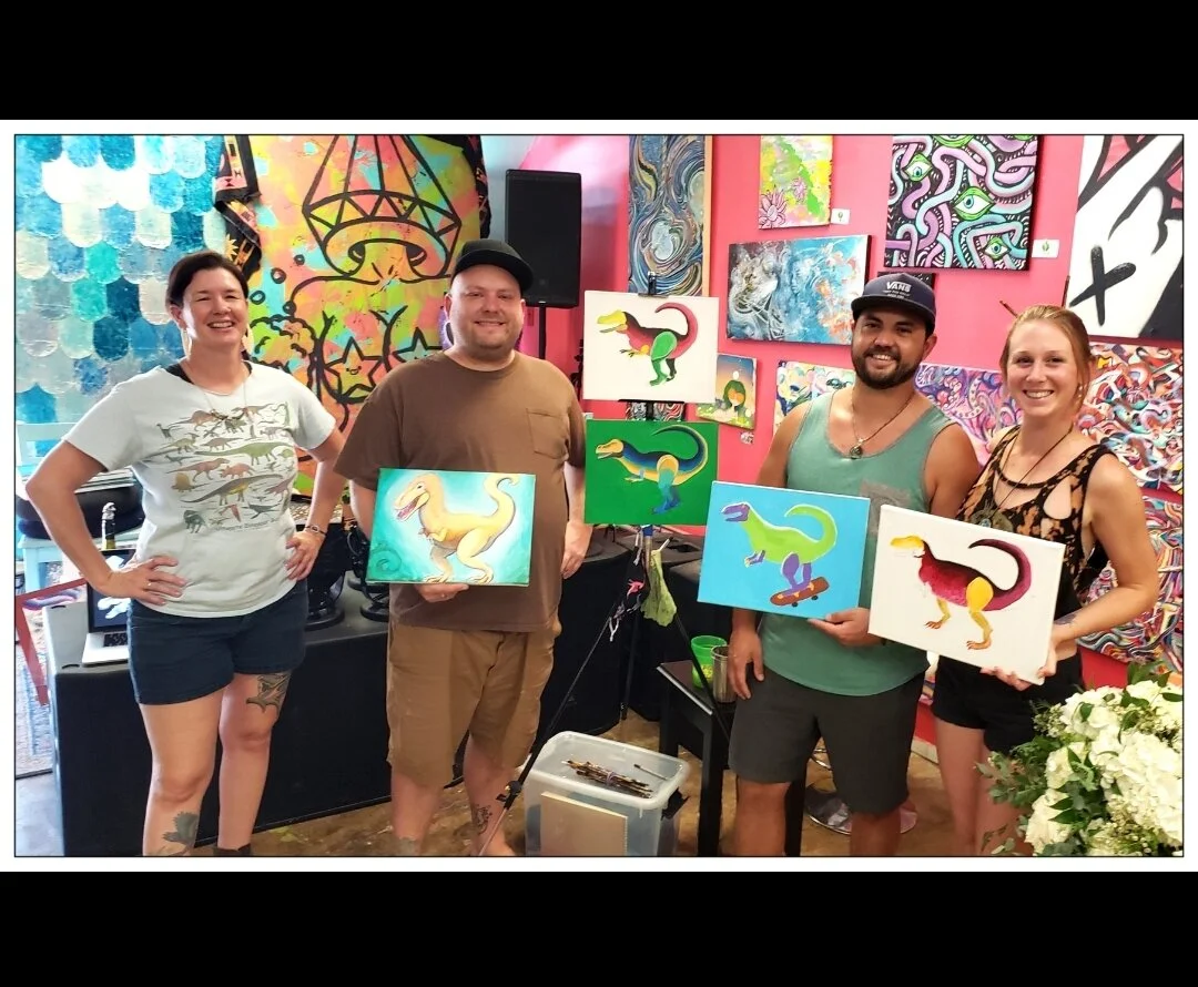 Dinosaur Art Class #1 - T Rex