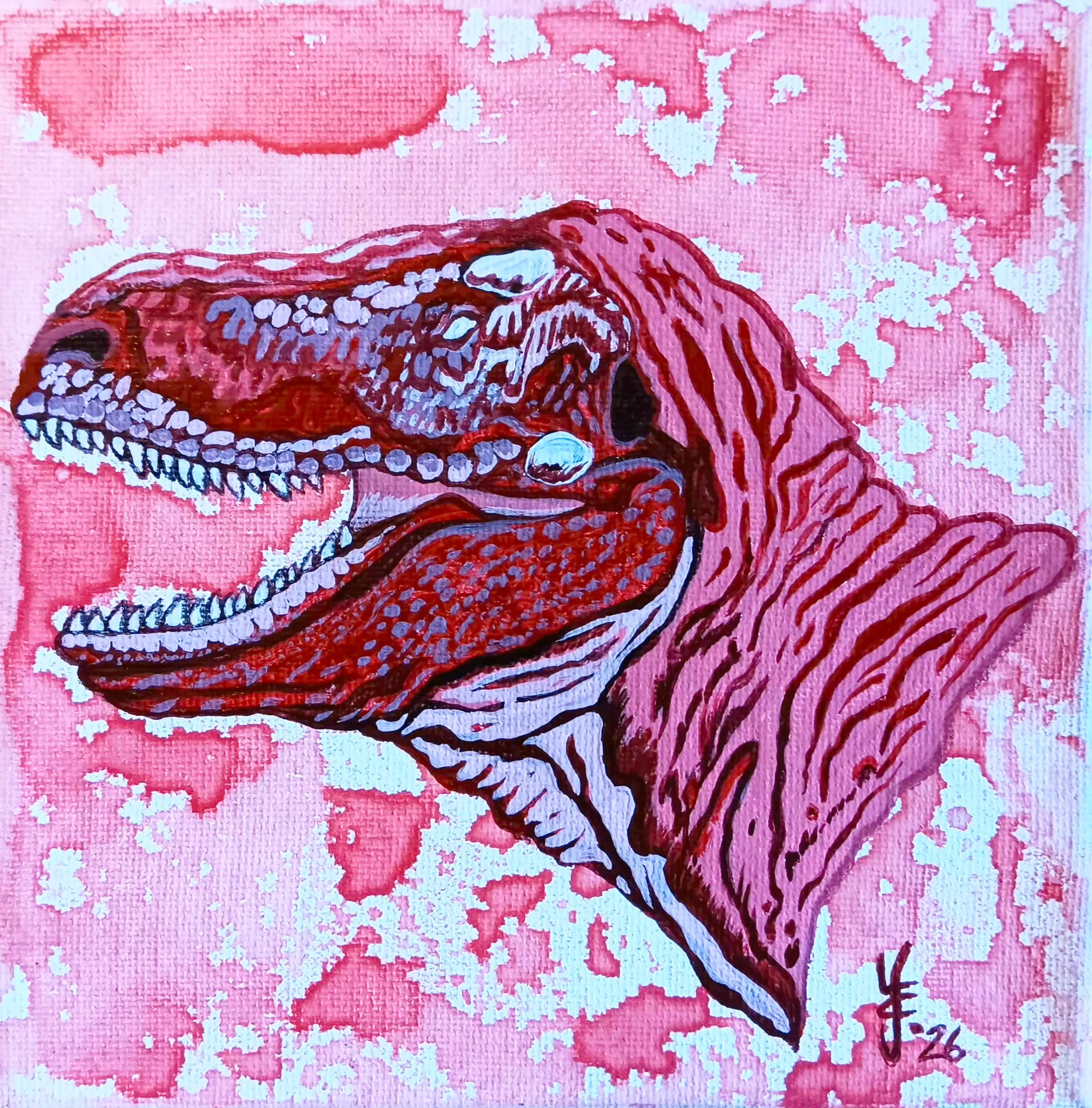 T REX, PINKY. Jody Cross. 2026