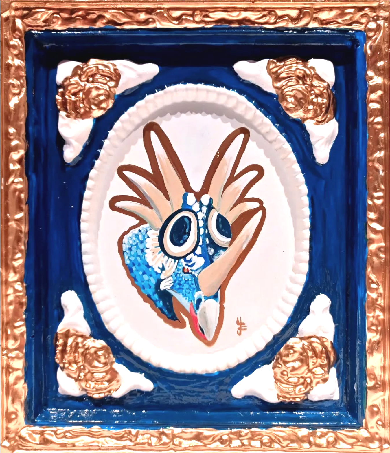 Styracosaurus Mini Art. Jody Cross. 2022