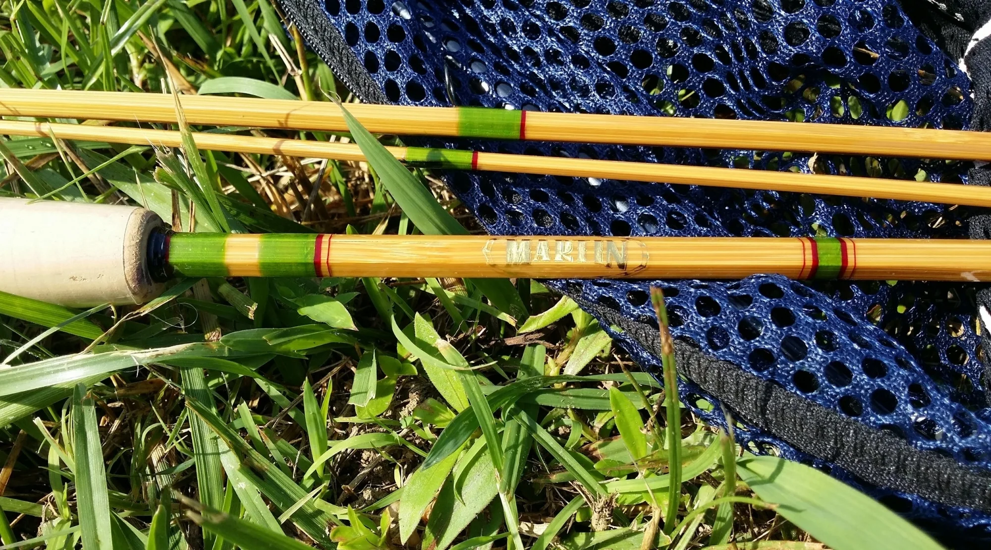New 7'-6"   4wt.   3pc.   Bamboo Fly Rod   