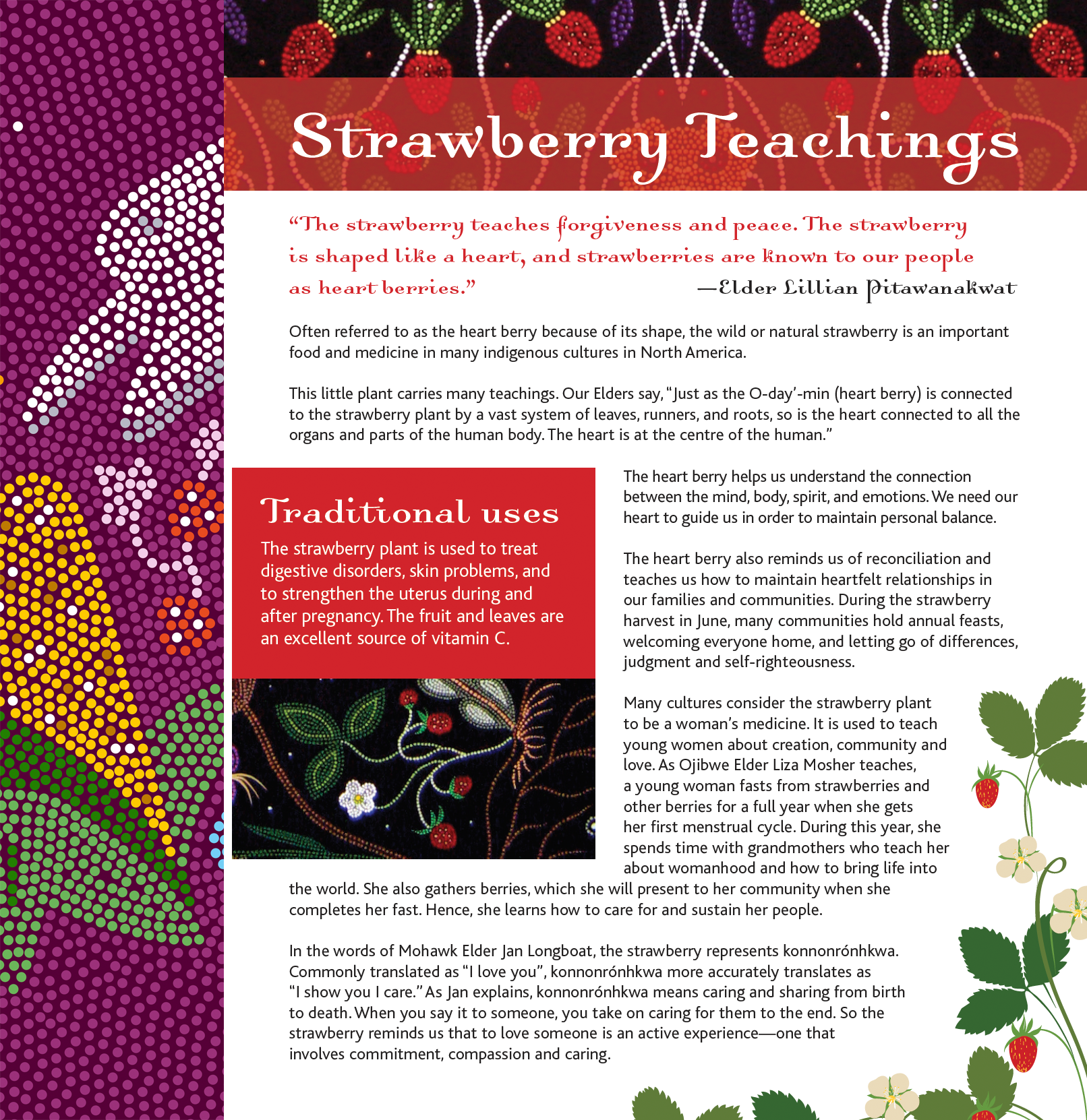 What is the Significance of Strawberries in Indigenous Culture  