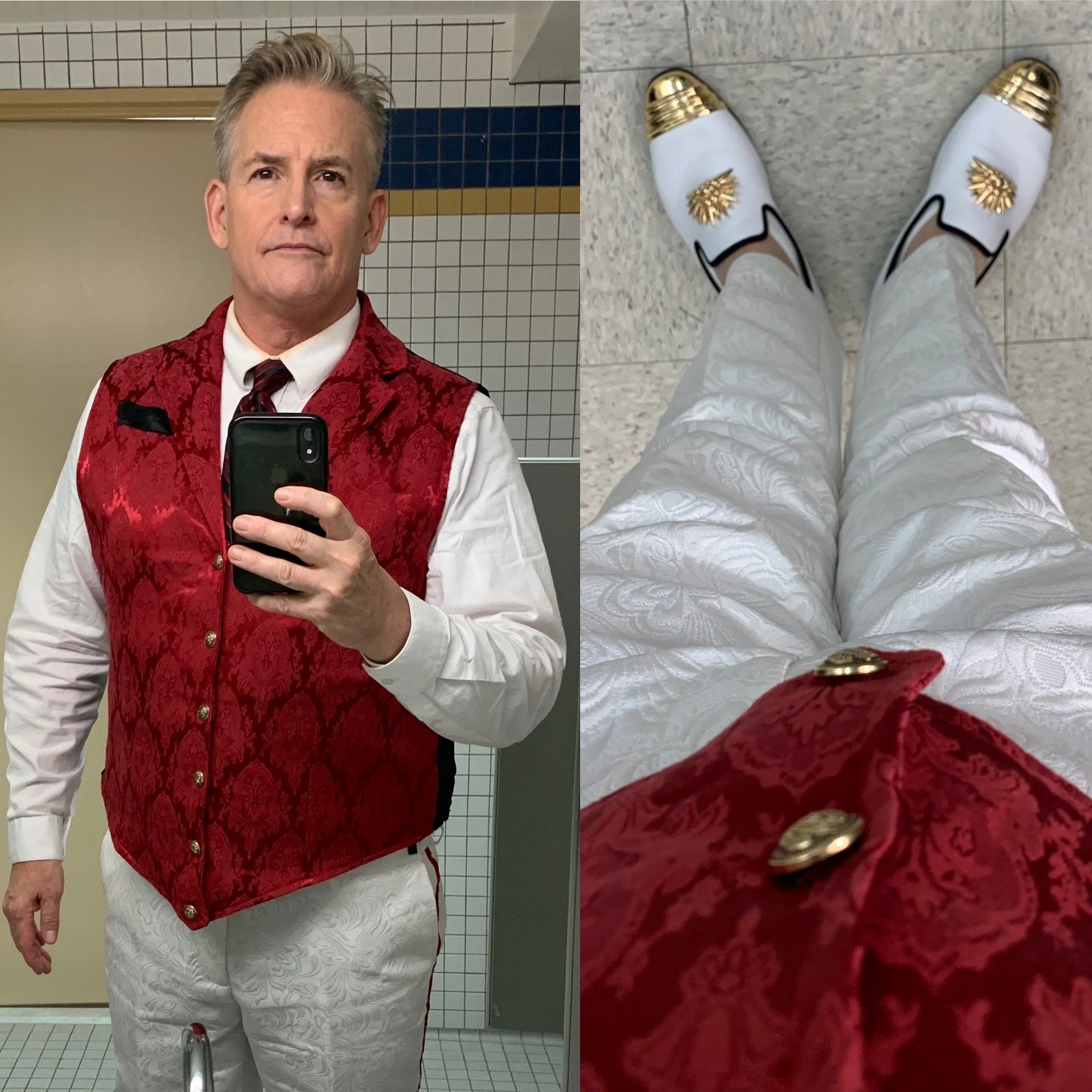 As Julius Caesar in Julius Caesar | Academy for Classical Acting | Summer 2021