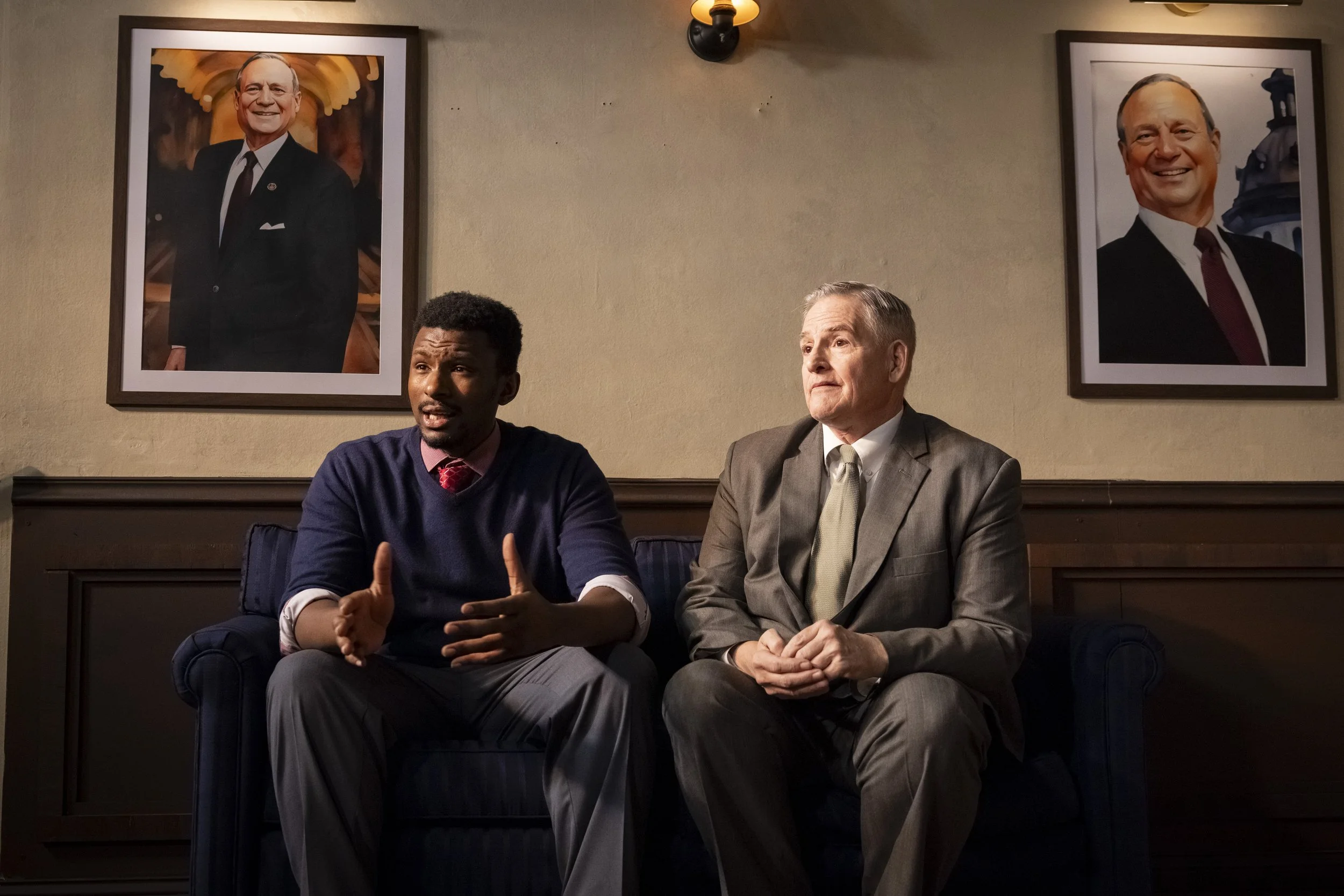 As Ned Newly in The Outsider | by Paul Slade Smith | 2026