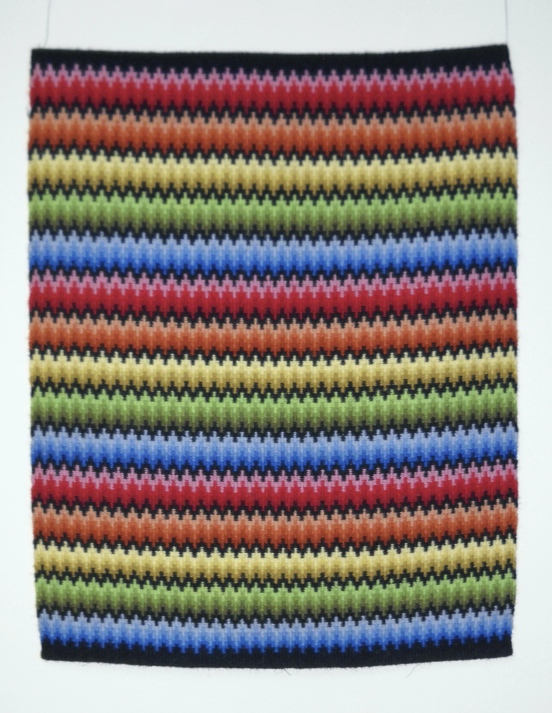 Bargello Wallhanging (Krokbragd Patterns, p. 192)
