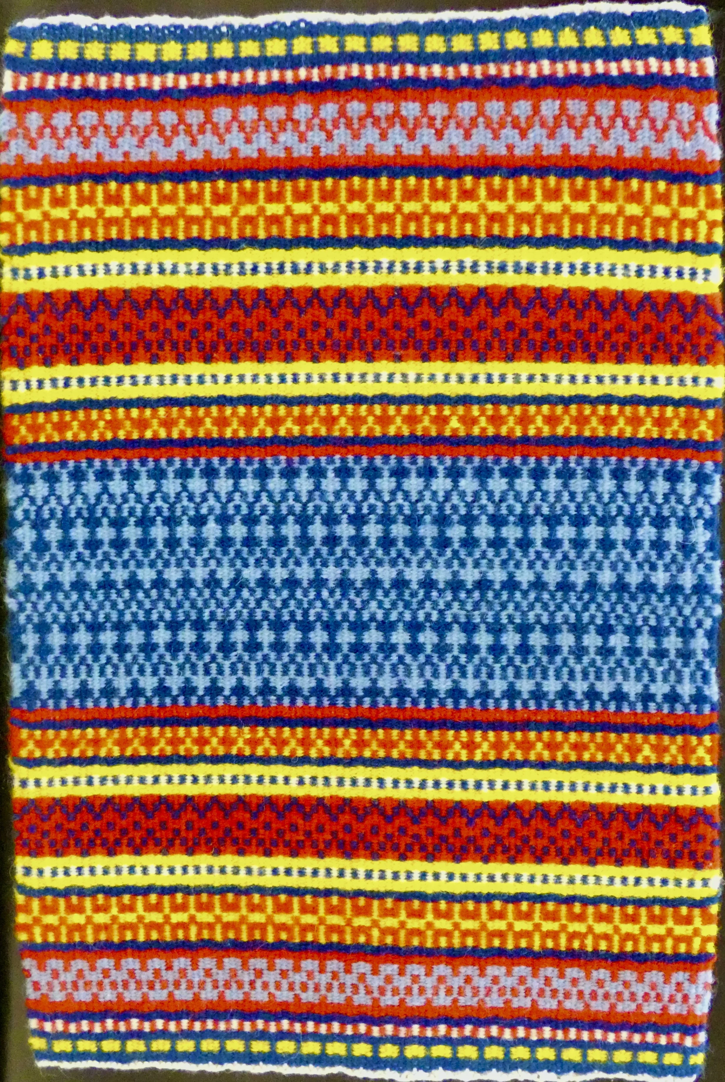 Sampler (Krokbragd Patterns p. 12)