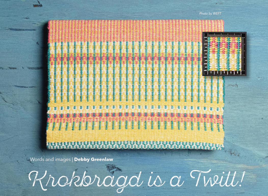 Krokbragd Articles in Weft