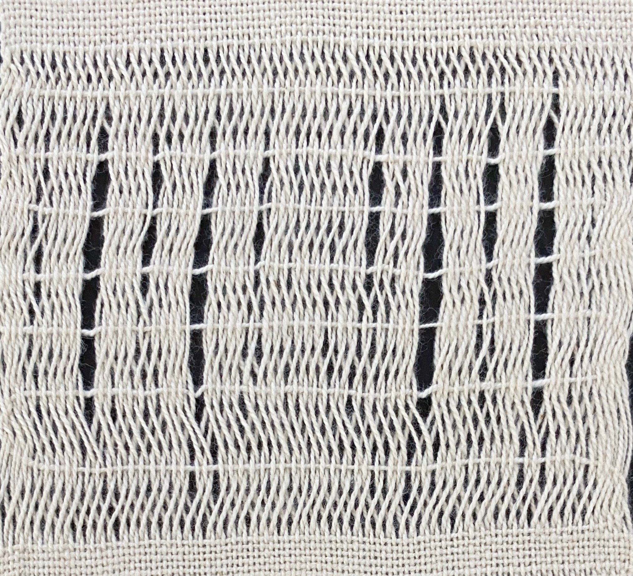 Hand-Manipulated Lace Weaving - Warped Fibers