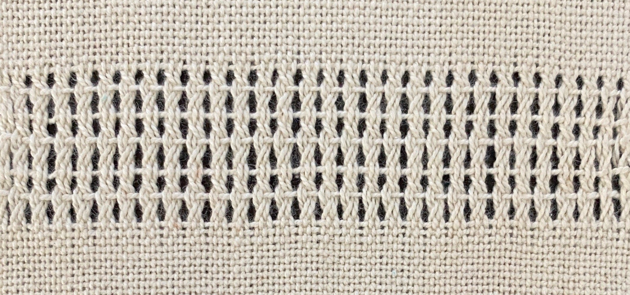Hand-Manipulated Lace Weaving - Warped Fibers