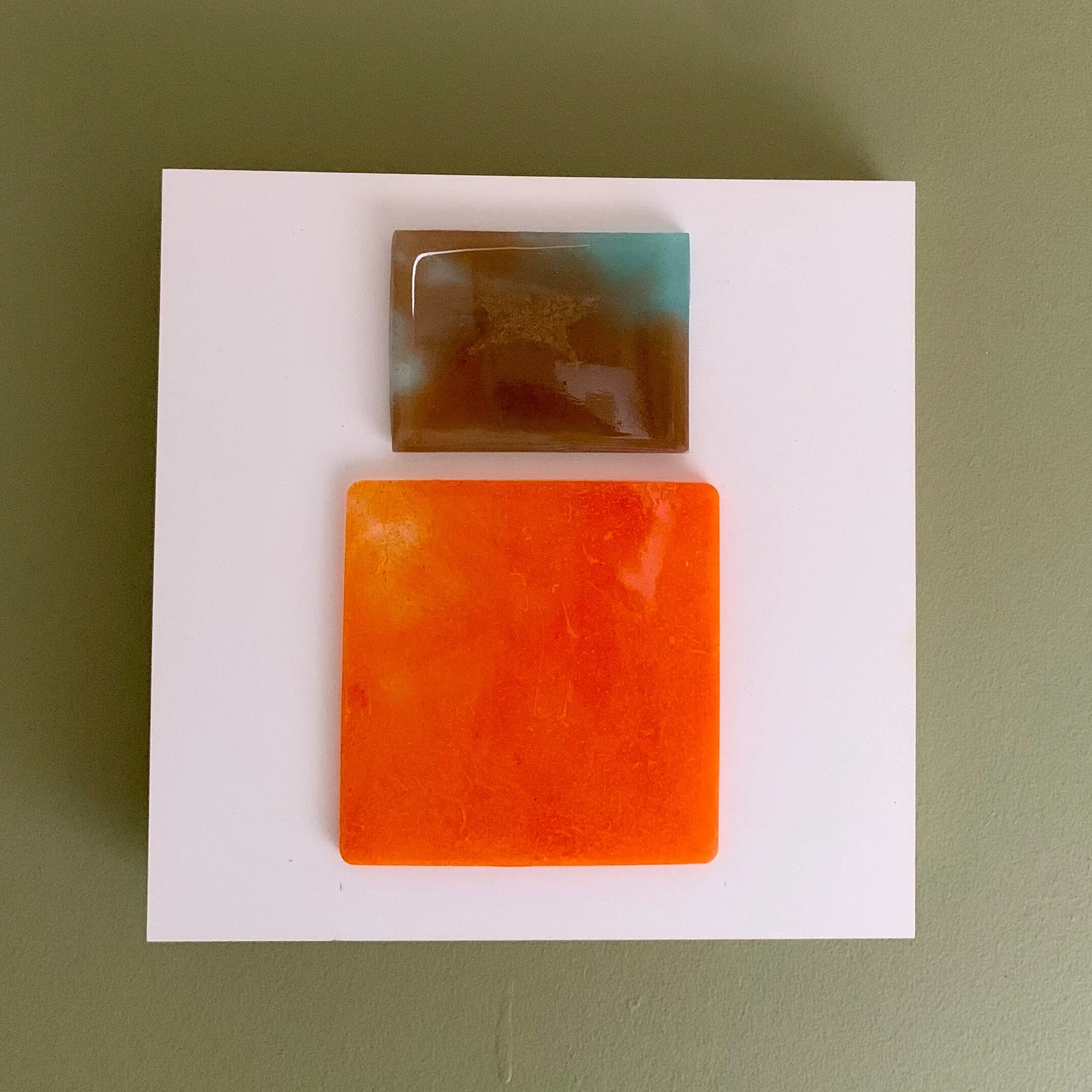 Color Explorations, Orange, blue and Gold