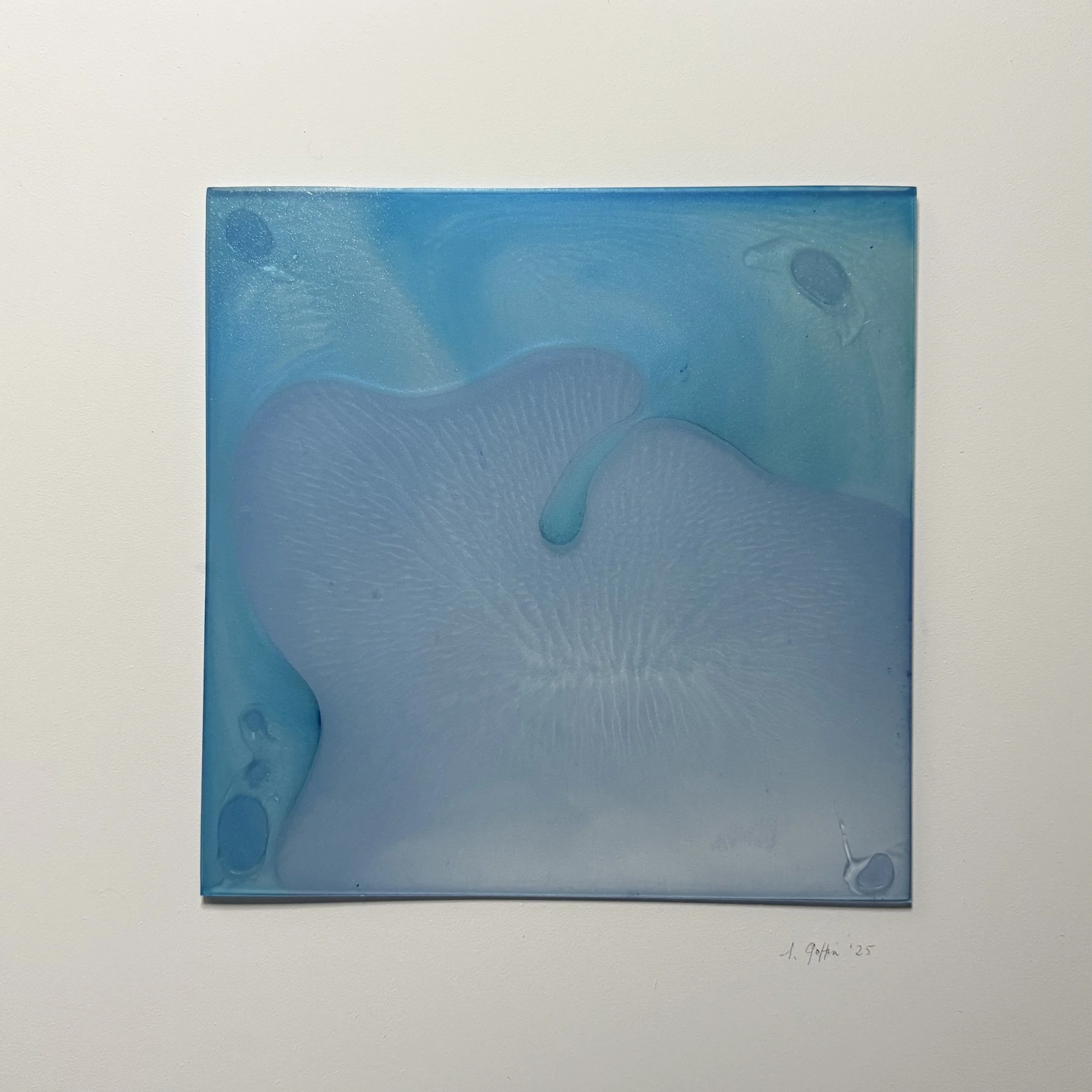 Resin on 16” x 16” Board, 2025