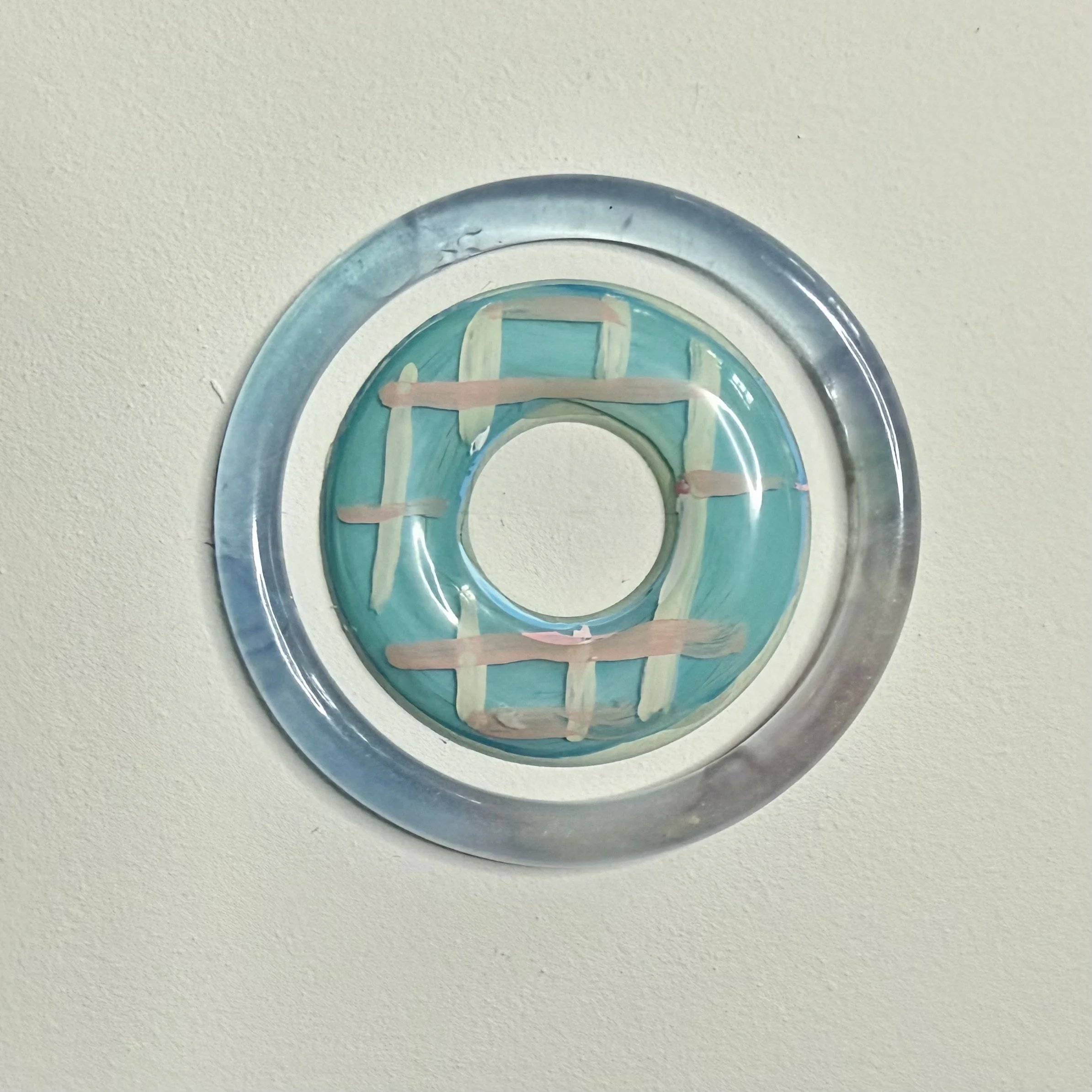 Resin on 6” x 6” Board, 2025