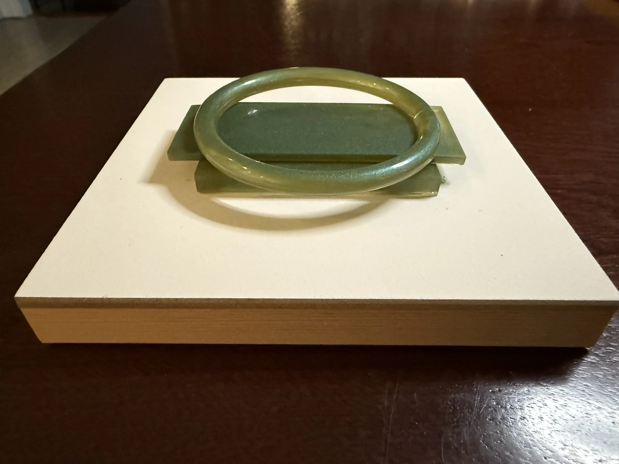 Resin on 6” x 6” Board, 2025