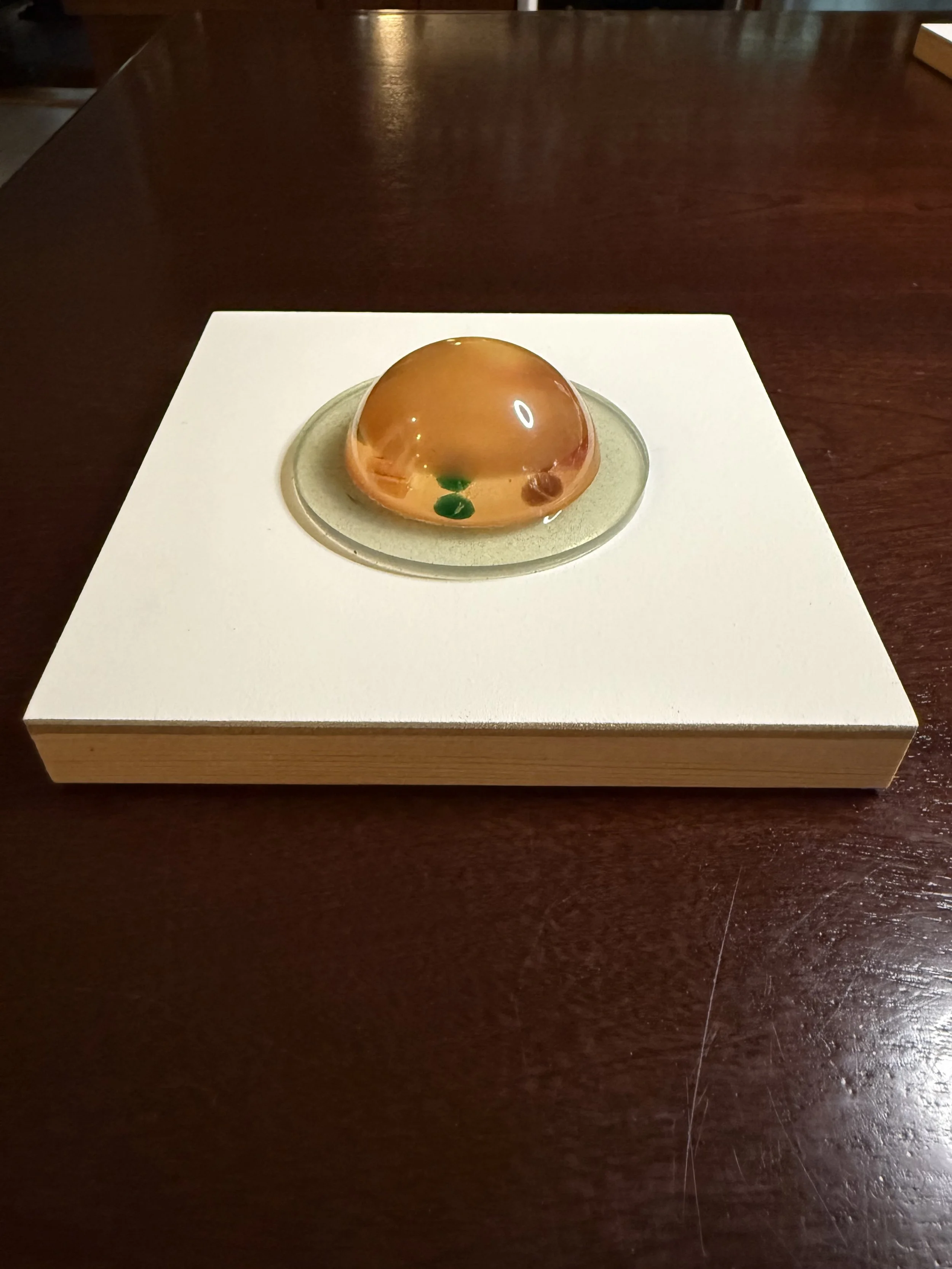 Mixed media/Resin on 6” x 6” Board, 2025