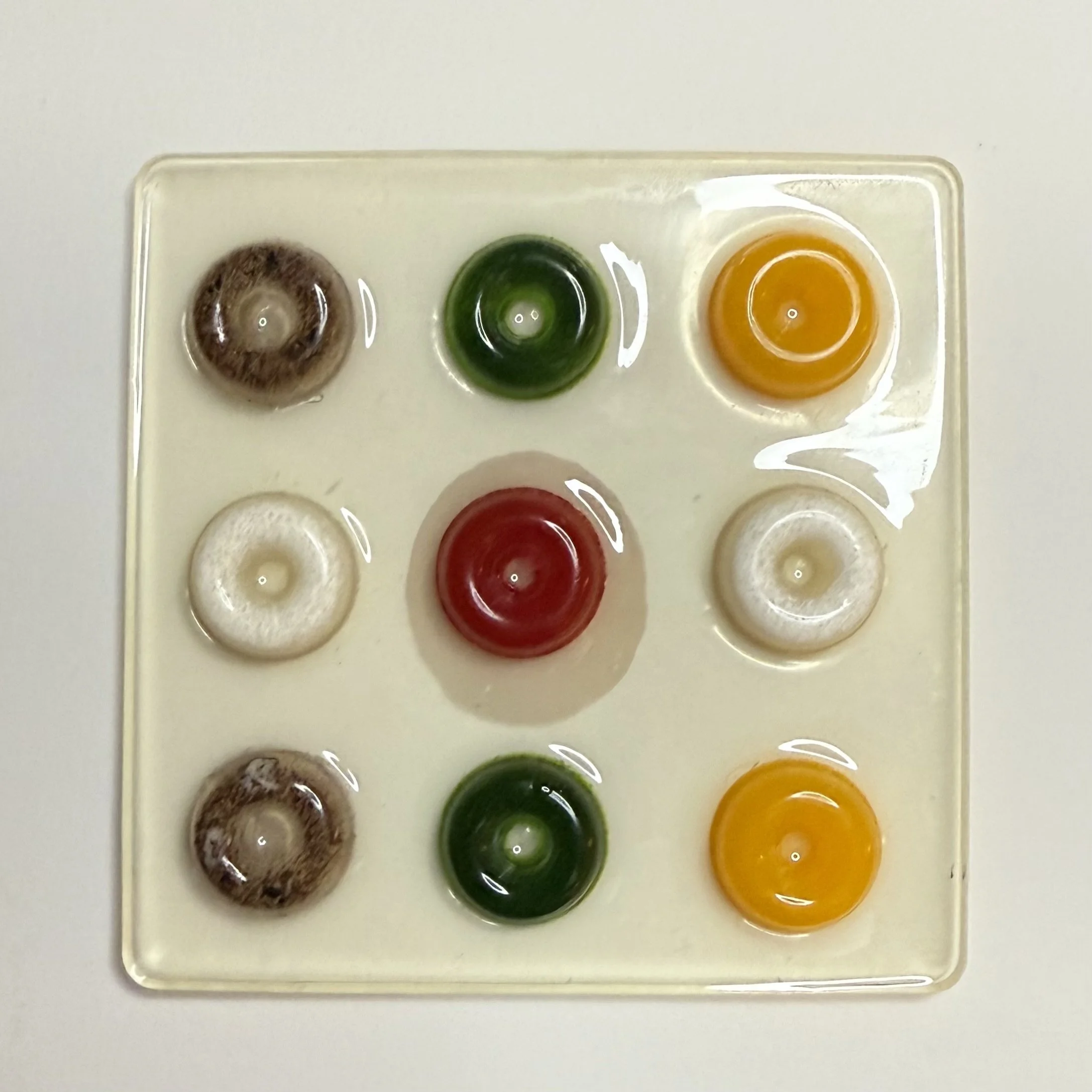 Resin on 6” x 6” Board, 2025