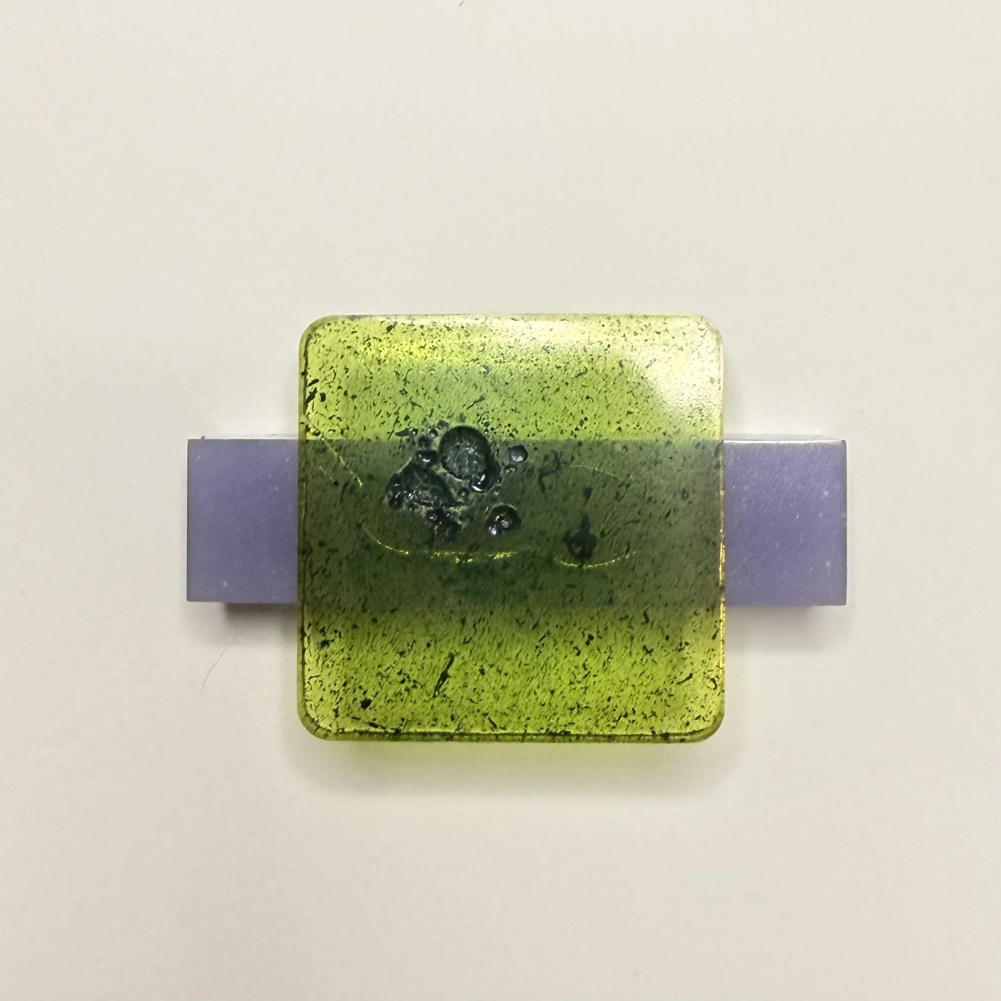 Resin on 6” x 6” Board, 2025