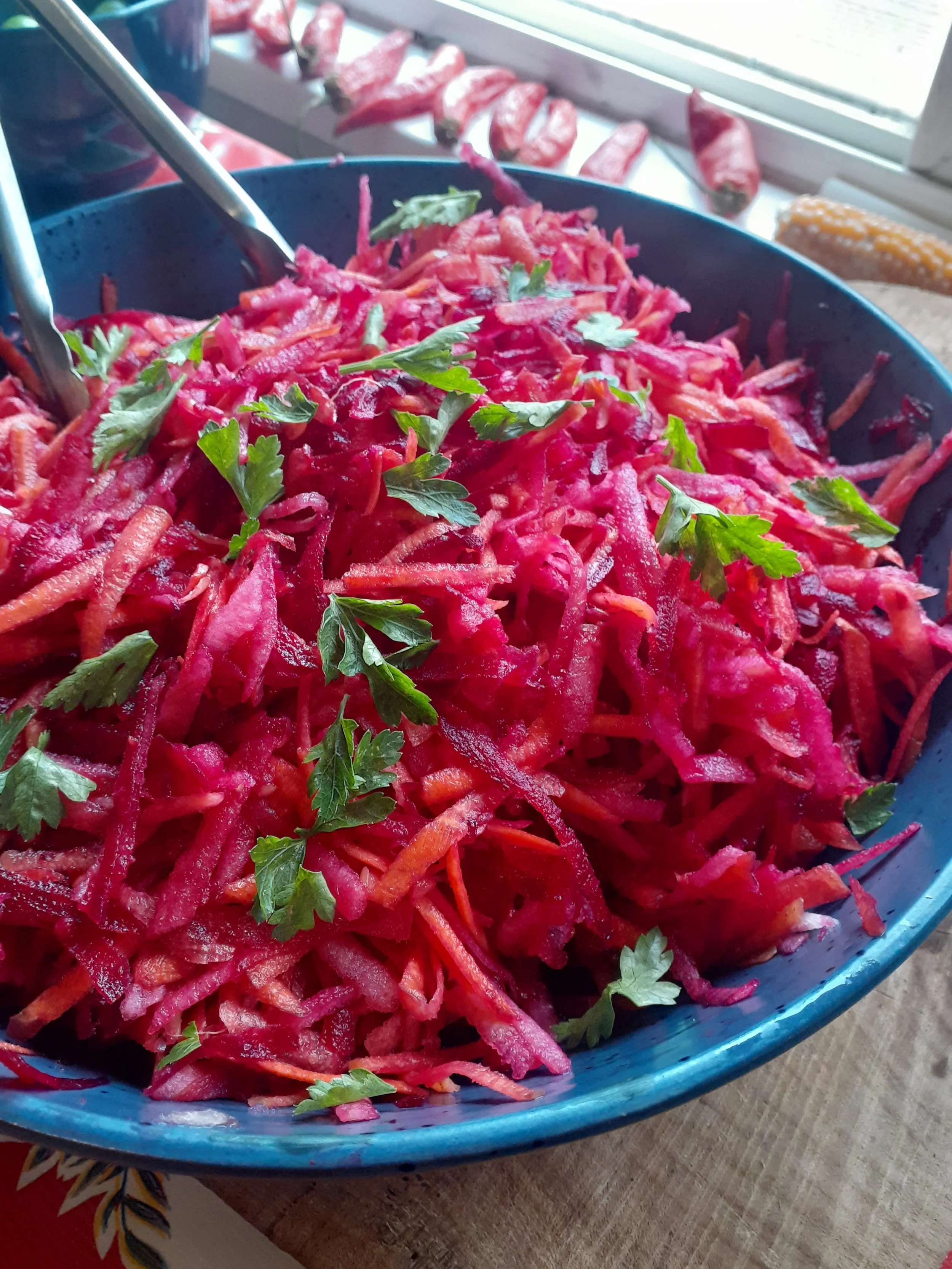 Fall Root &amp; Apple Salad