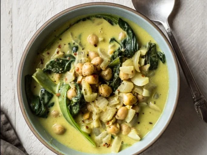 Bok Choy Coconut Curry