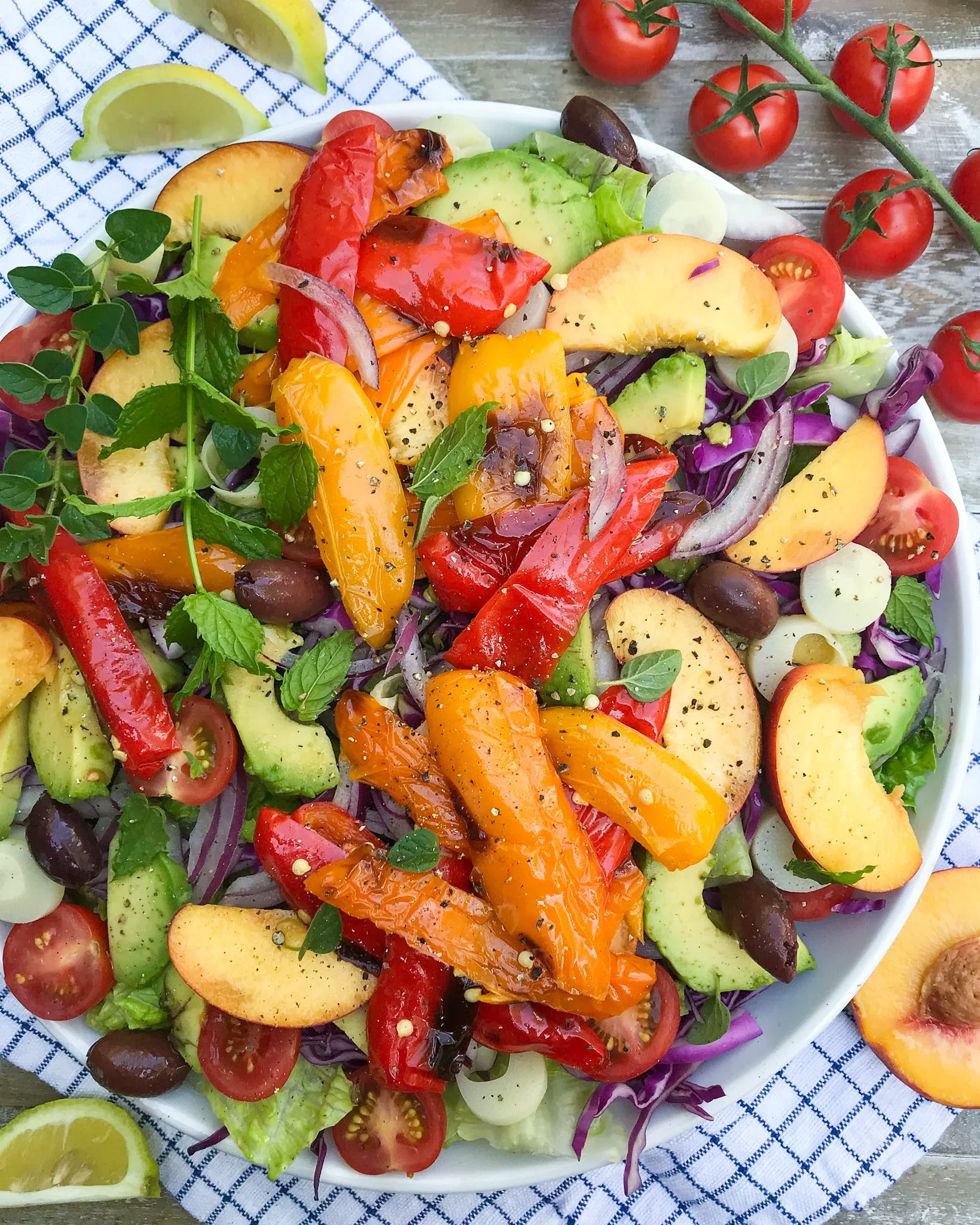 Summer Mediterranean Salad 