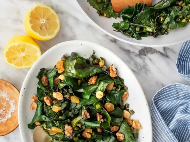 Sautéed Beet Greens