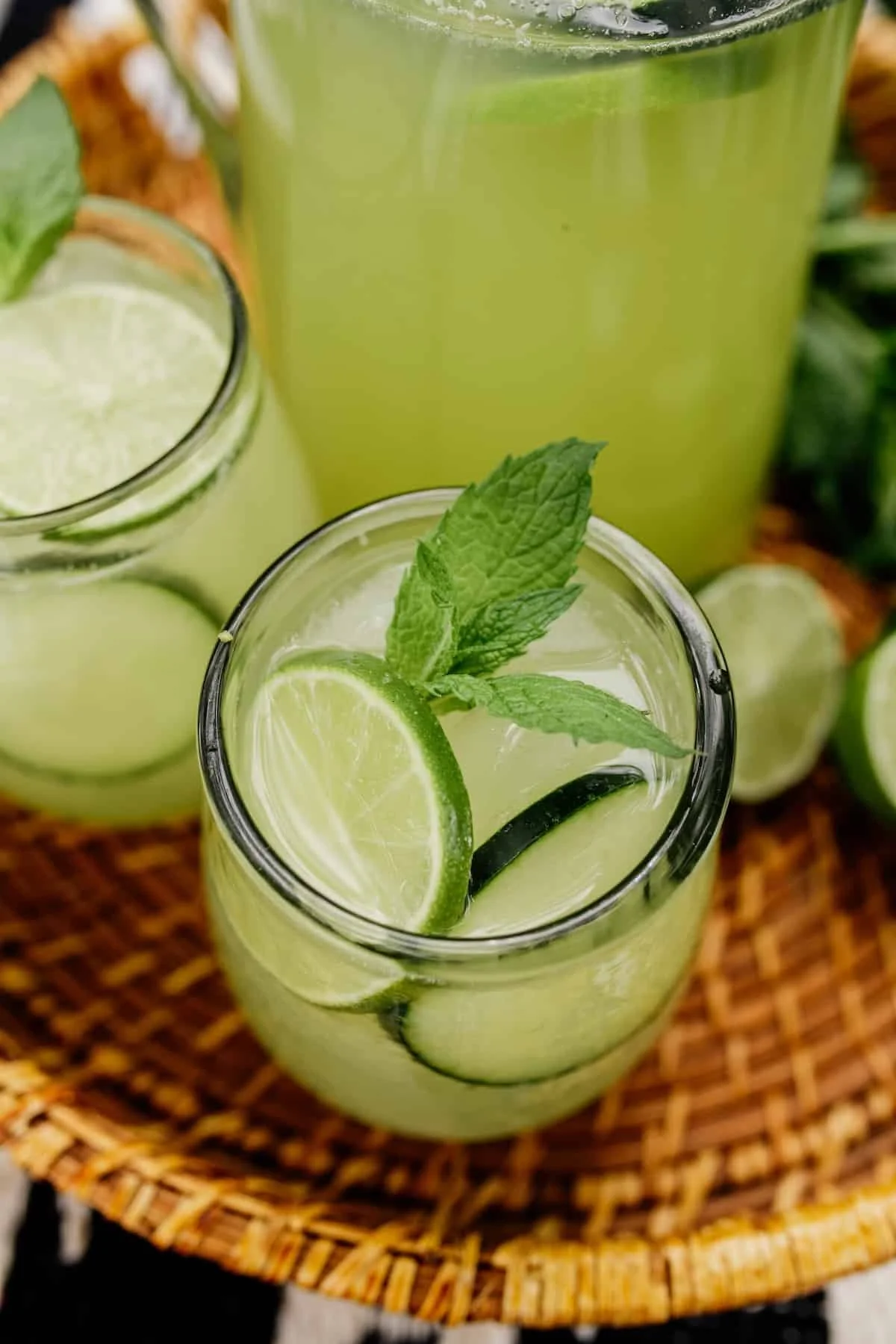 Agua de Pepino con&nbsp;Limón Cucumber-Lime cooler