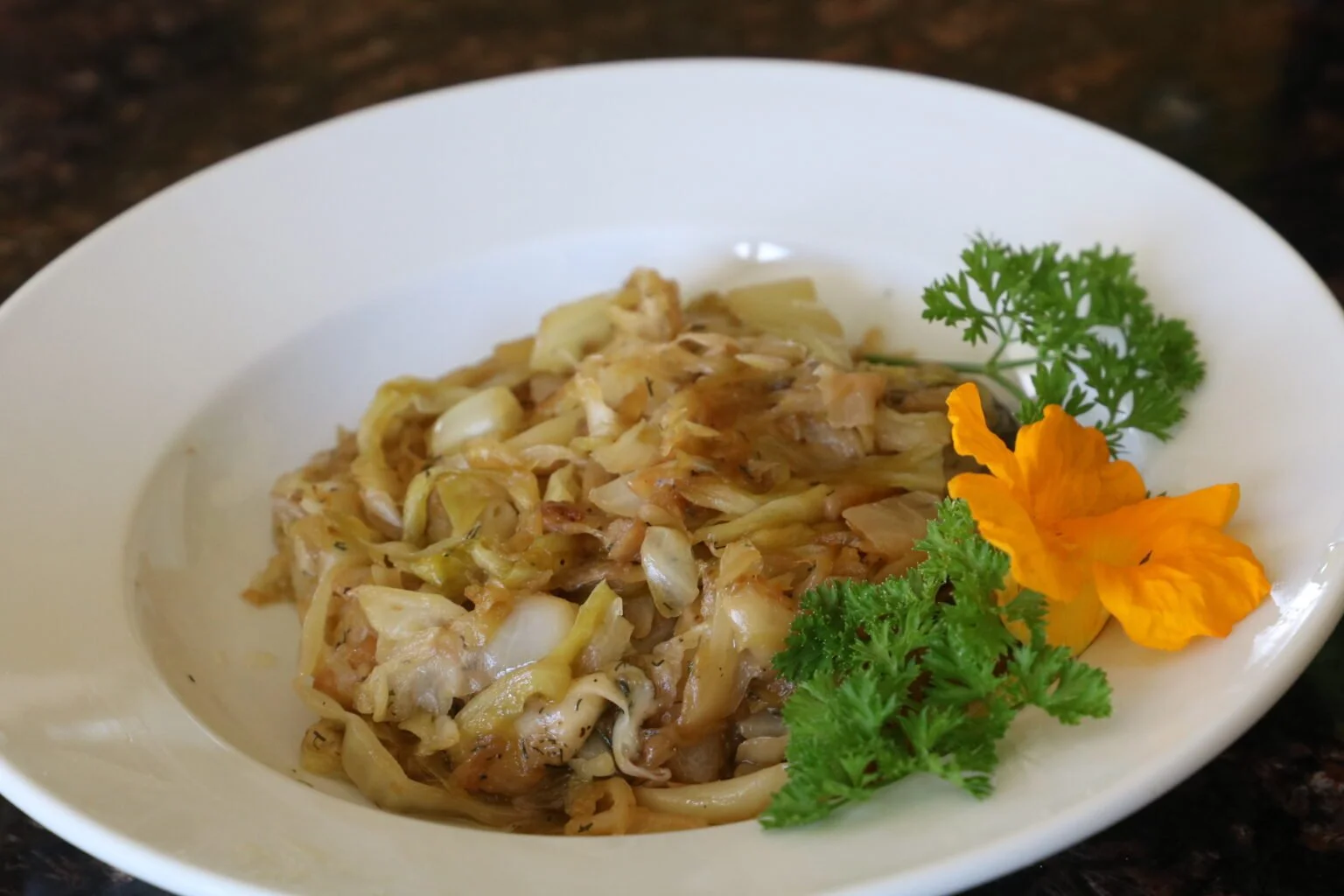 Cabbage Noodles