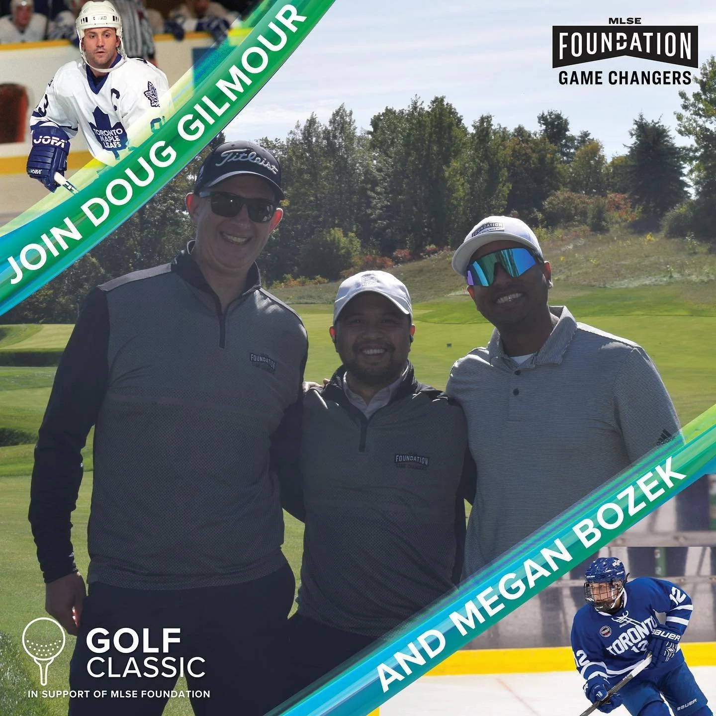 We&rsquo;re just days away from the MLSE Foundation Game Changers Golf Classic on September 5 @angusglengolfclub! But the fun starts now! Our Silent Auction is open and live for anyone and everyone. There are fantastic items for the Leafs, Raptors an