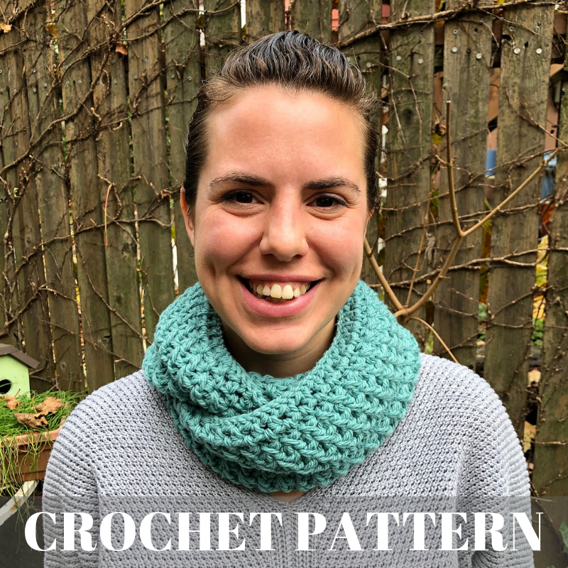 XOXO Cowl - Crochet Pattern Product Cover Image.png