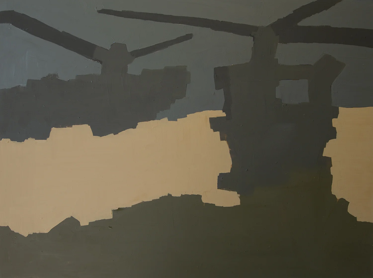 HE-17-04 , Oil on panel, 2017, 18 x 24 inches (45.7 x 60.9 cm)