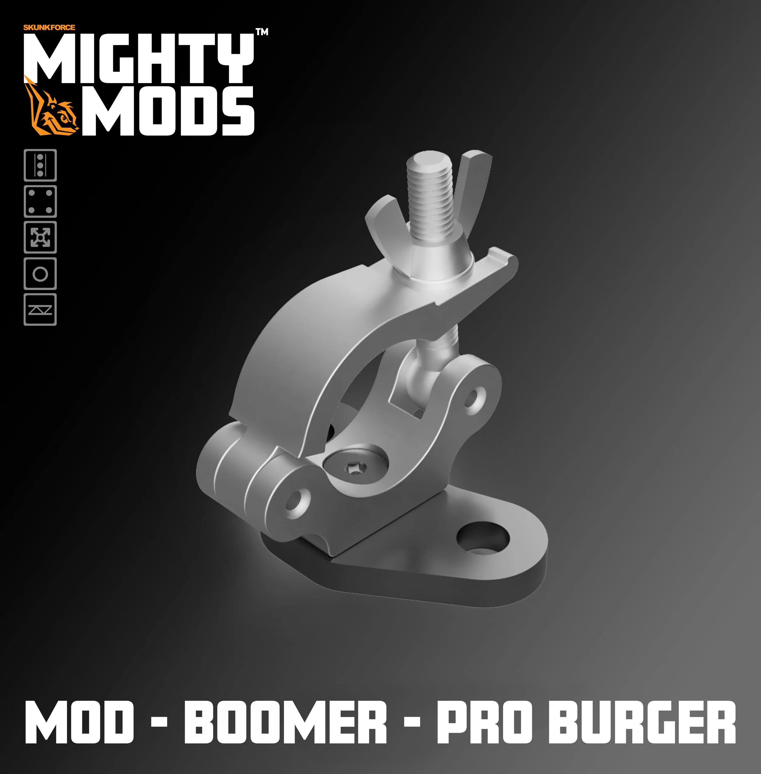 MightyMODS™   BOOMER - PRO BURGER