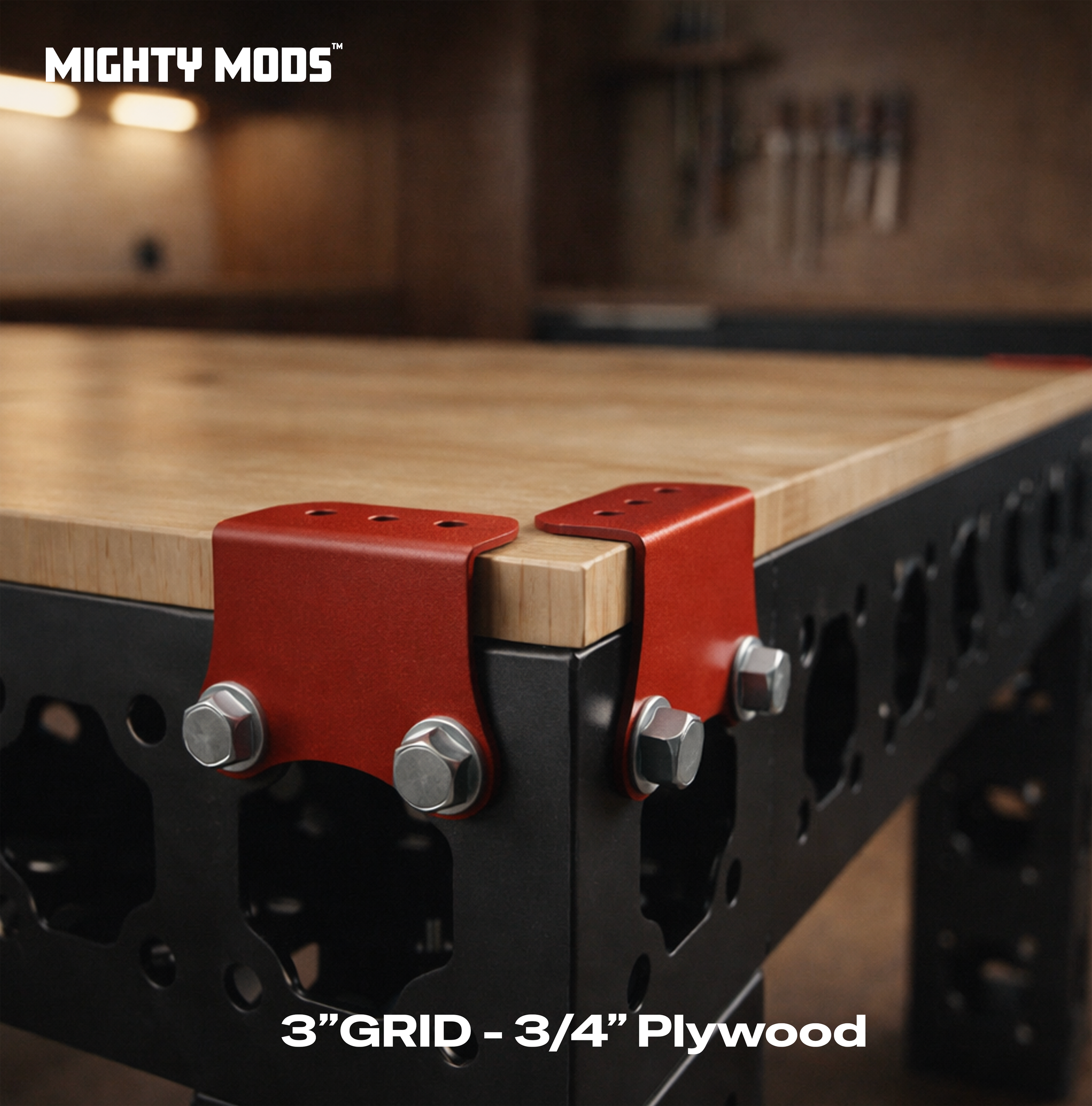 3"GRID - 3/4" Plywood