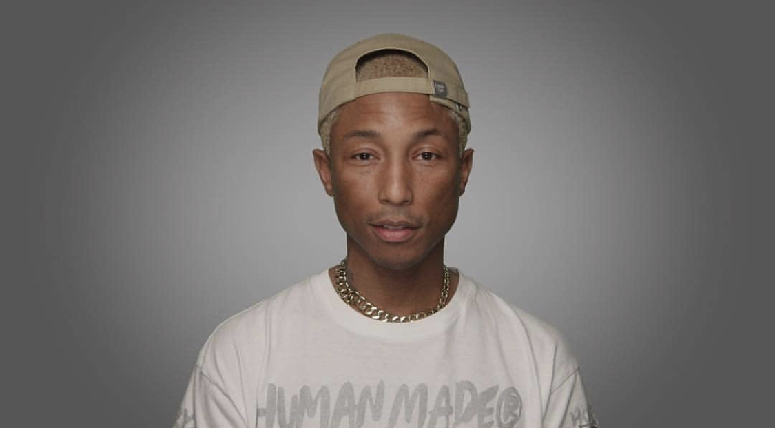  Pharrell looks great with a single Redback 