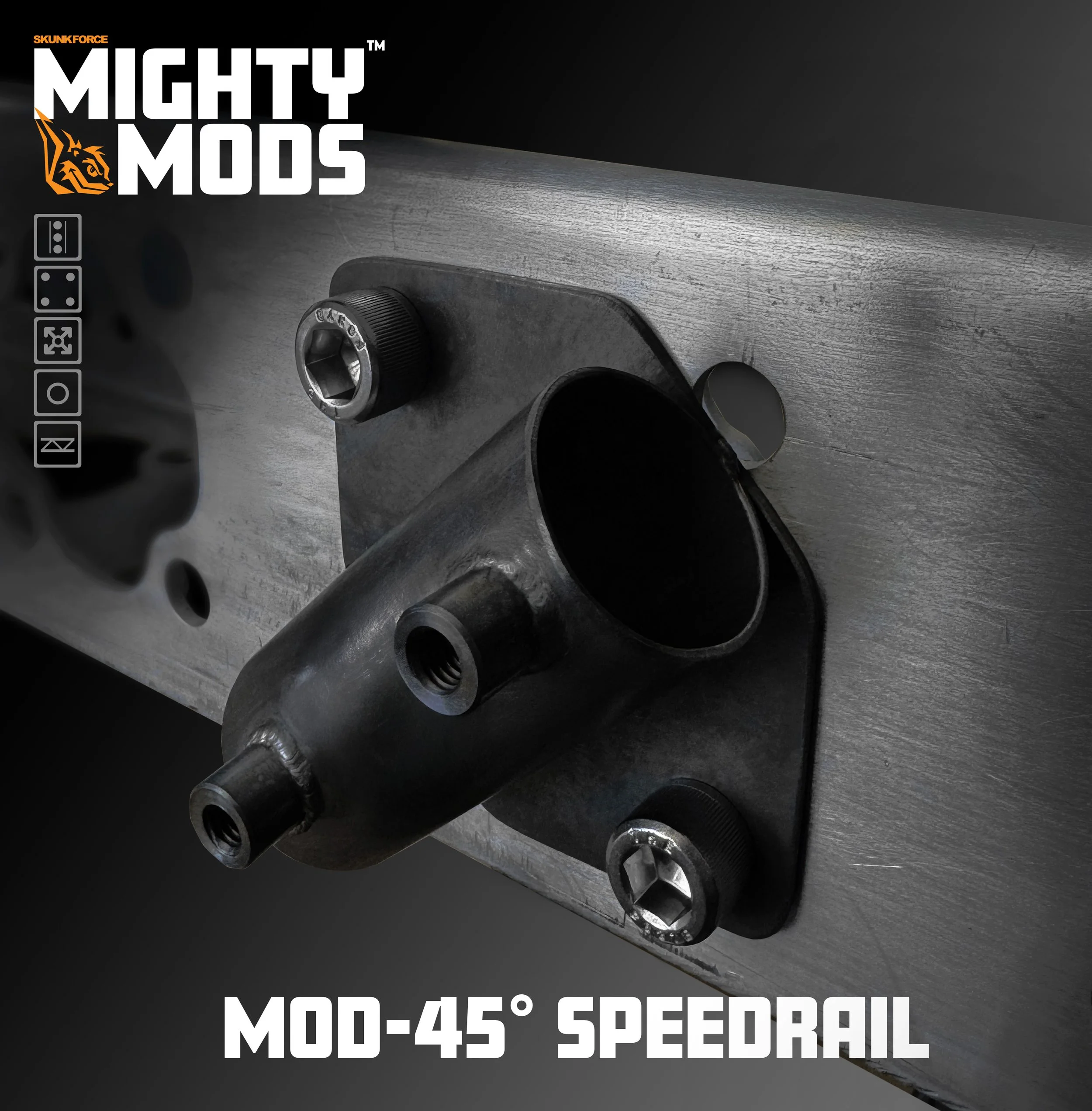 MightyMODS™  GRIP RIGGING TUBE 45°