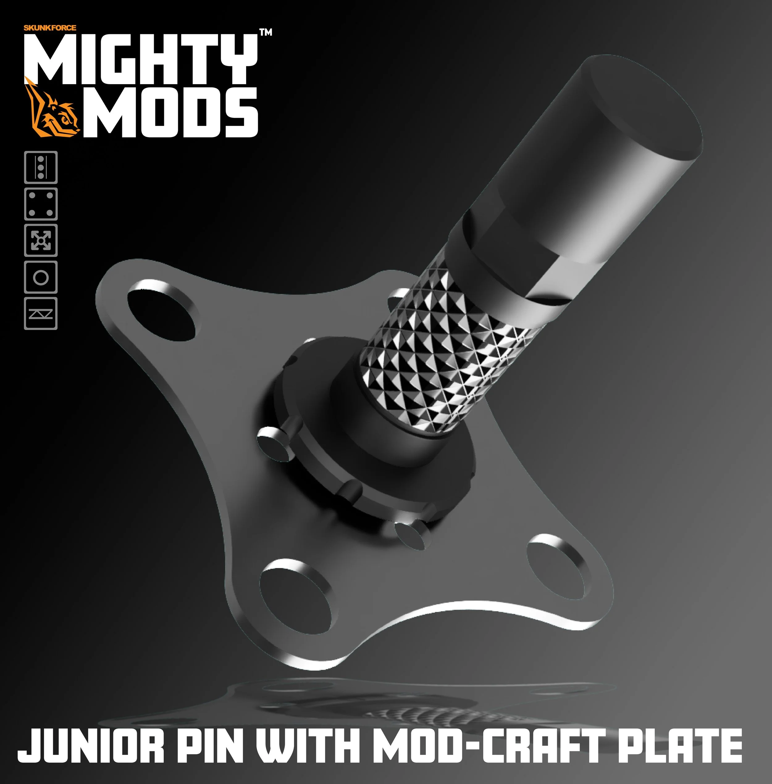 MightyMODS™   JUNIOR PIN with CRAFT PLATE