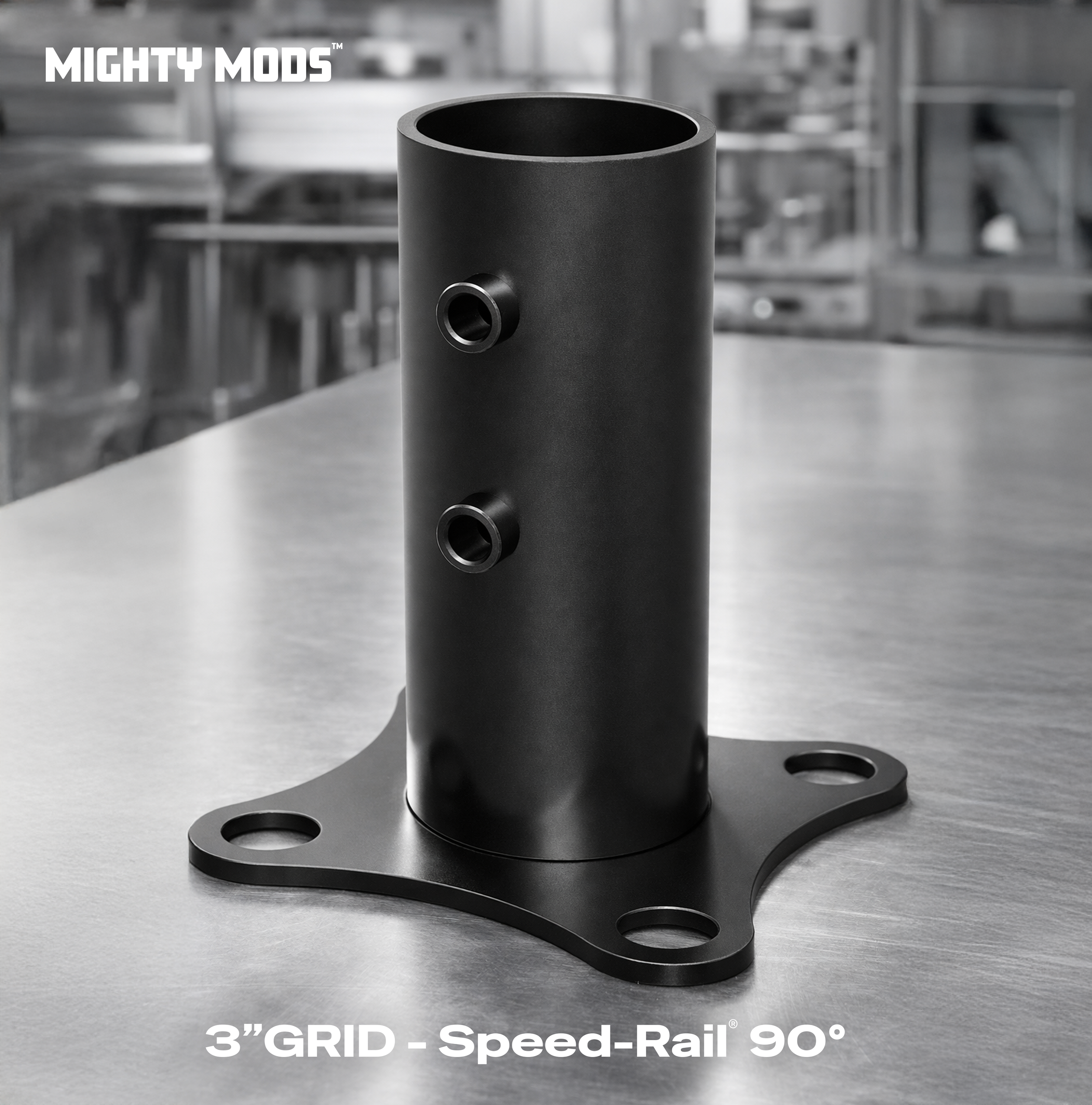 3"GRID - Speed-Rail 90°