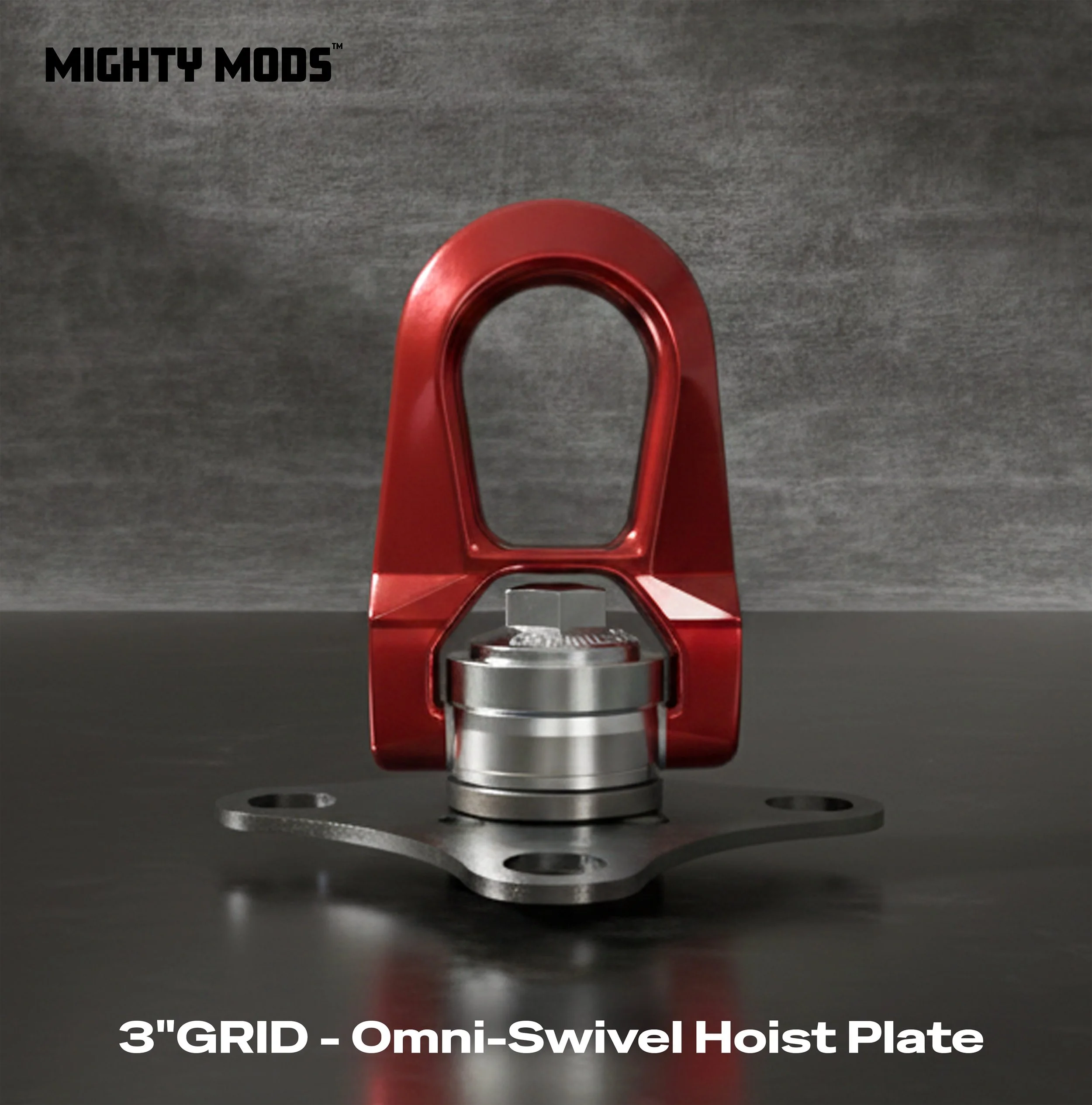MOD - Omni Swivel Hoist - Professional modular truss hardware | Professional hardware for 3-inch grid systems