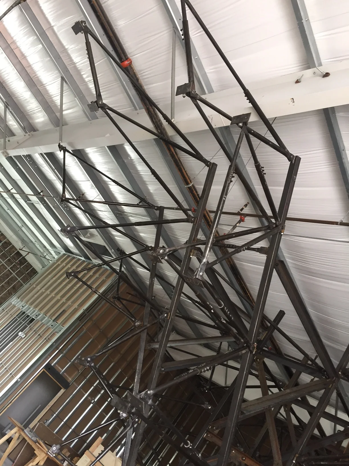 Pretty sure we're creating a Monster! This 16' tall signature piece will set the stage for years of problems to come