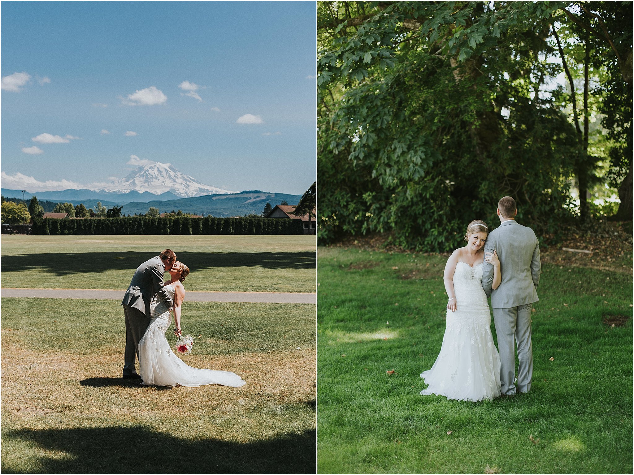 bride and groom portraits