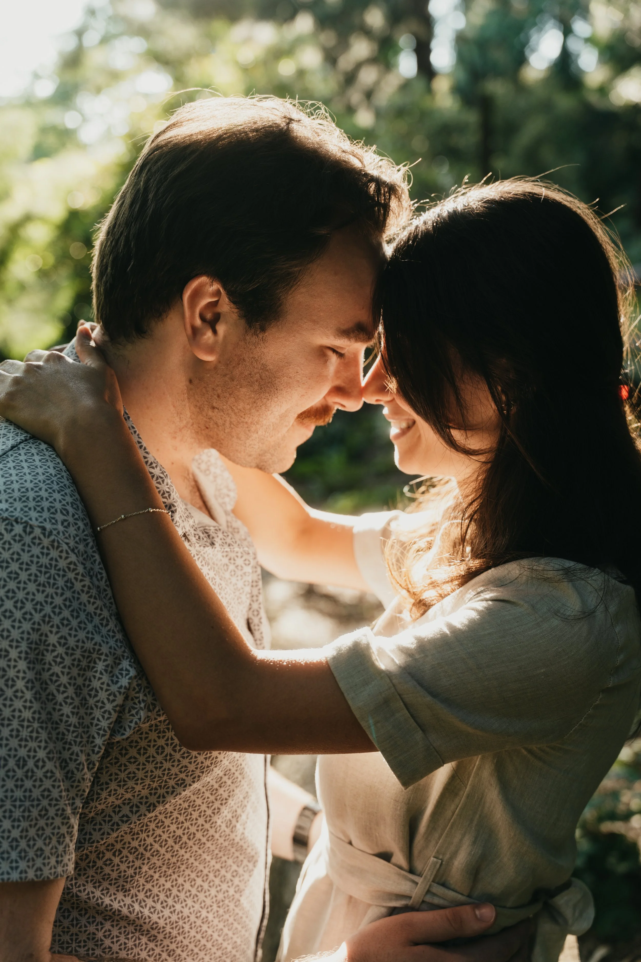 A sunny Washington Arboretum surprise proposal