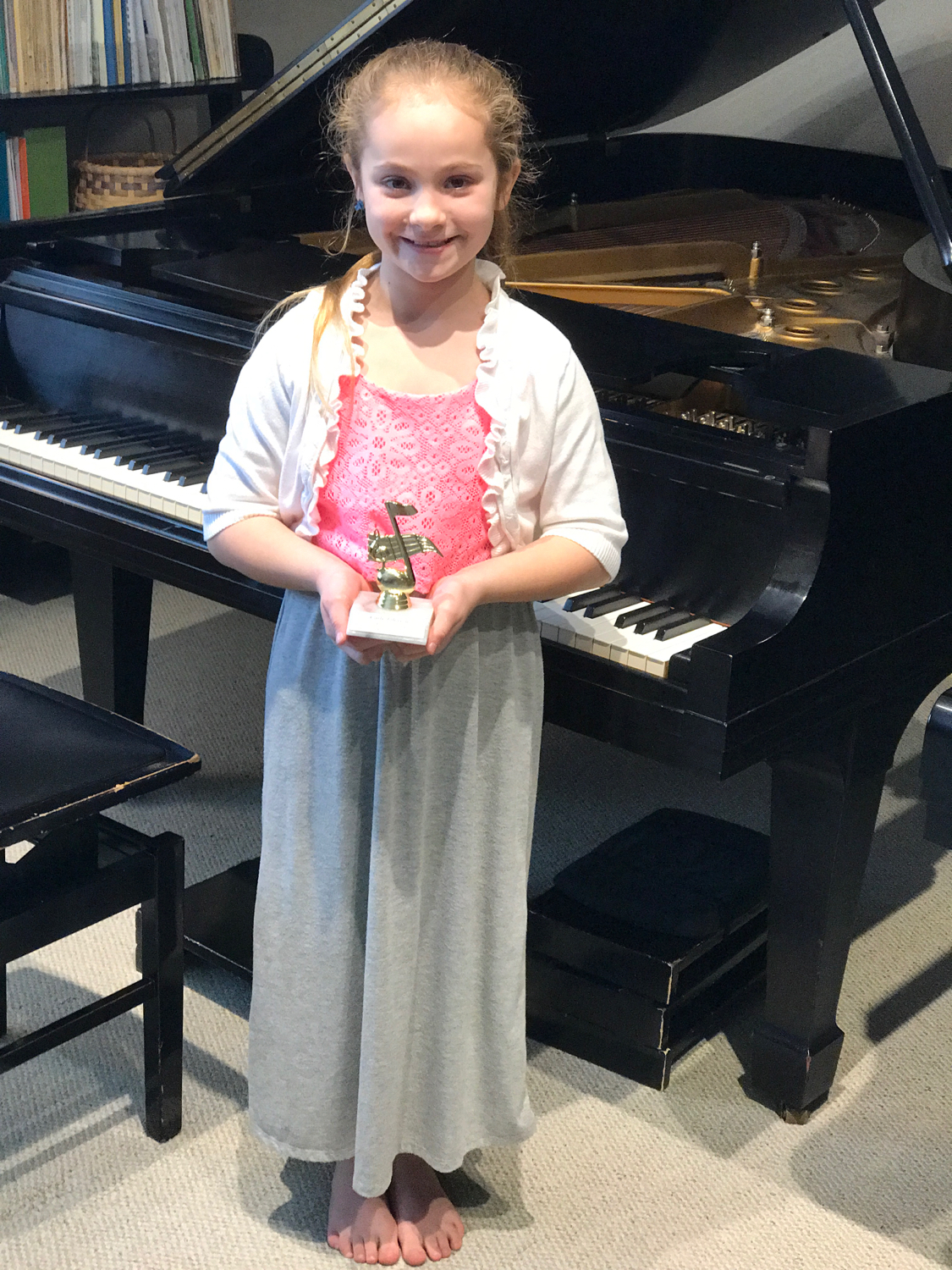 Carly's Special Piano Day!