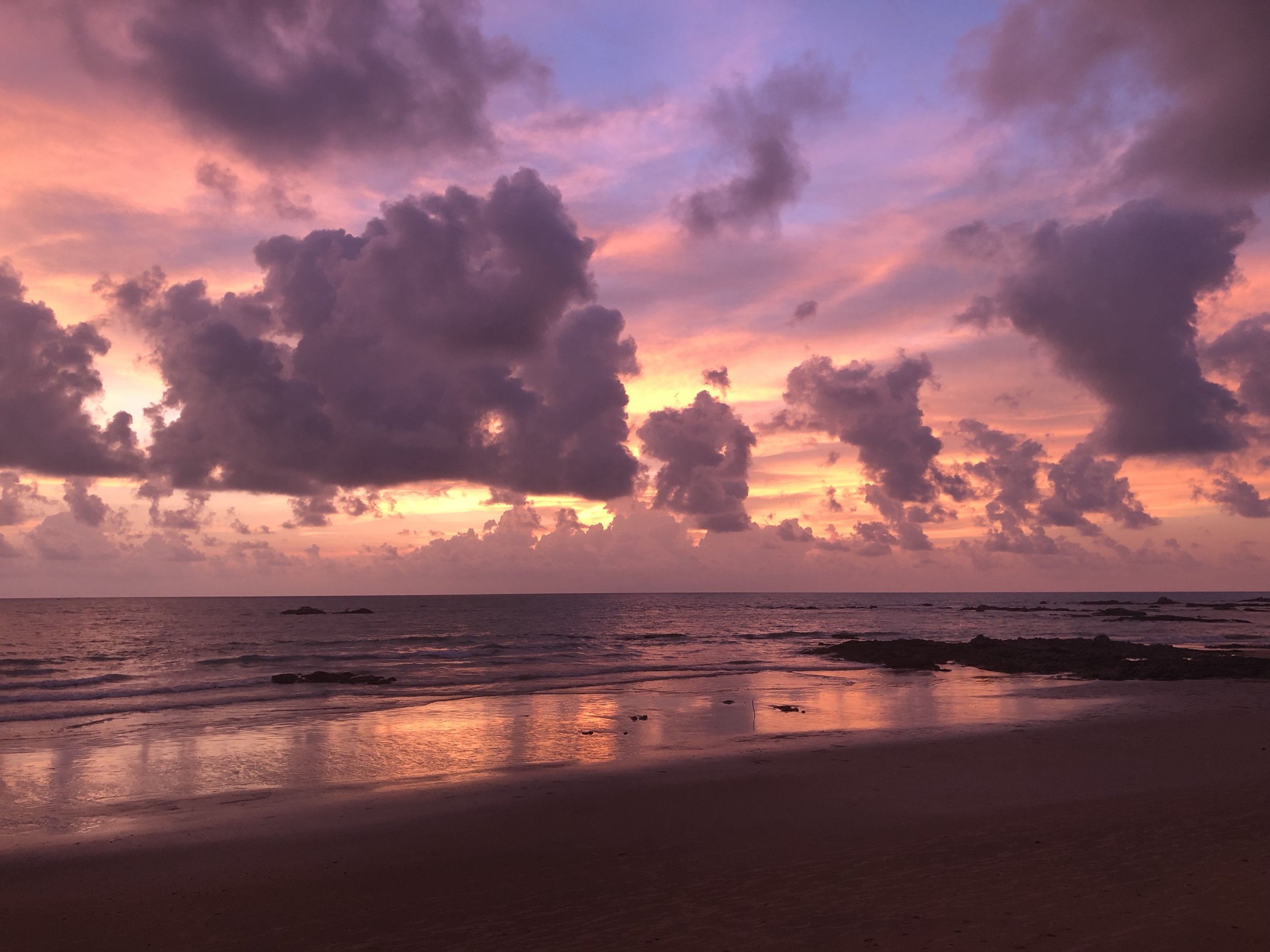 Sunset in Thailand