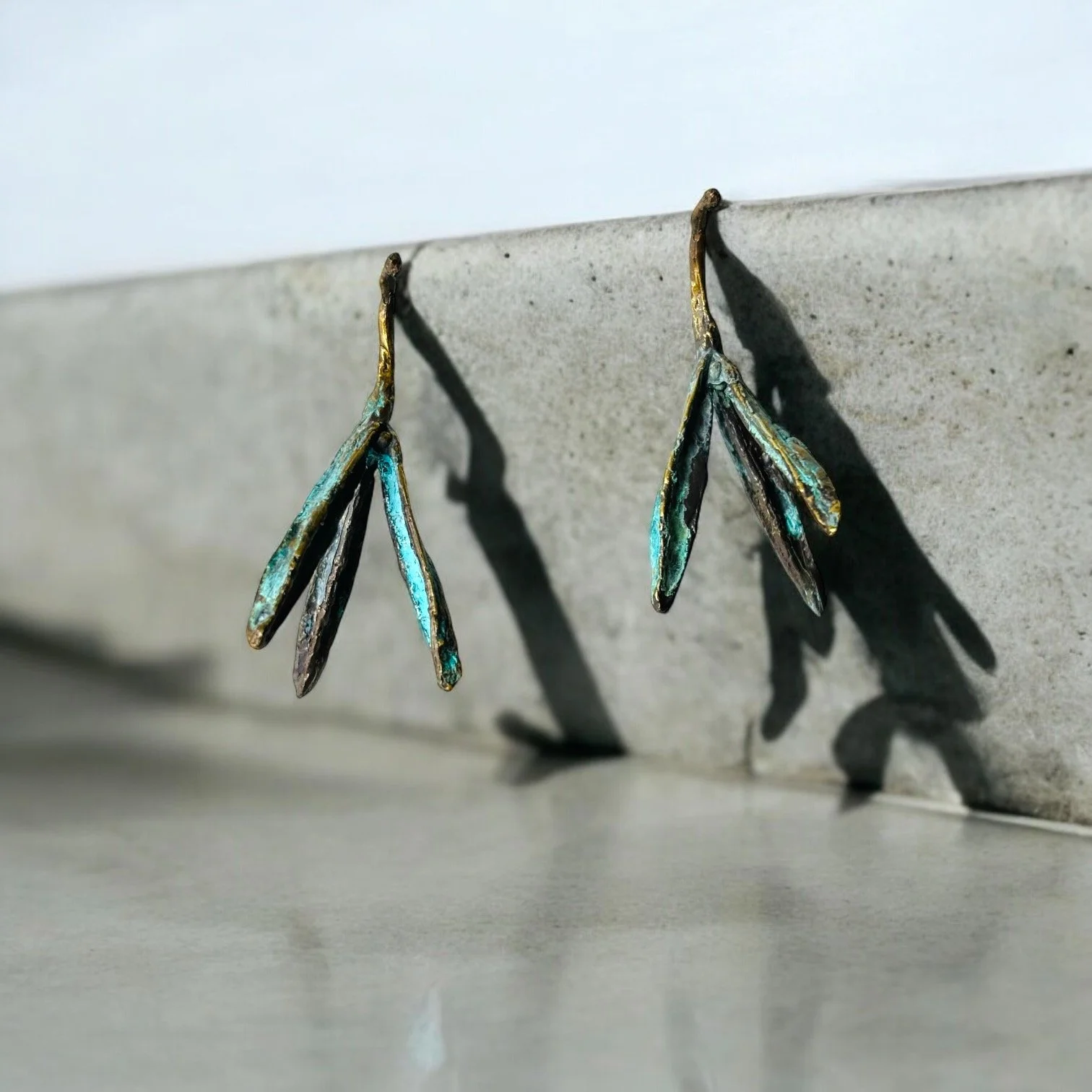 Seedpods Brass w Green 3.JPG