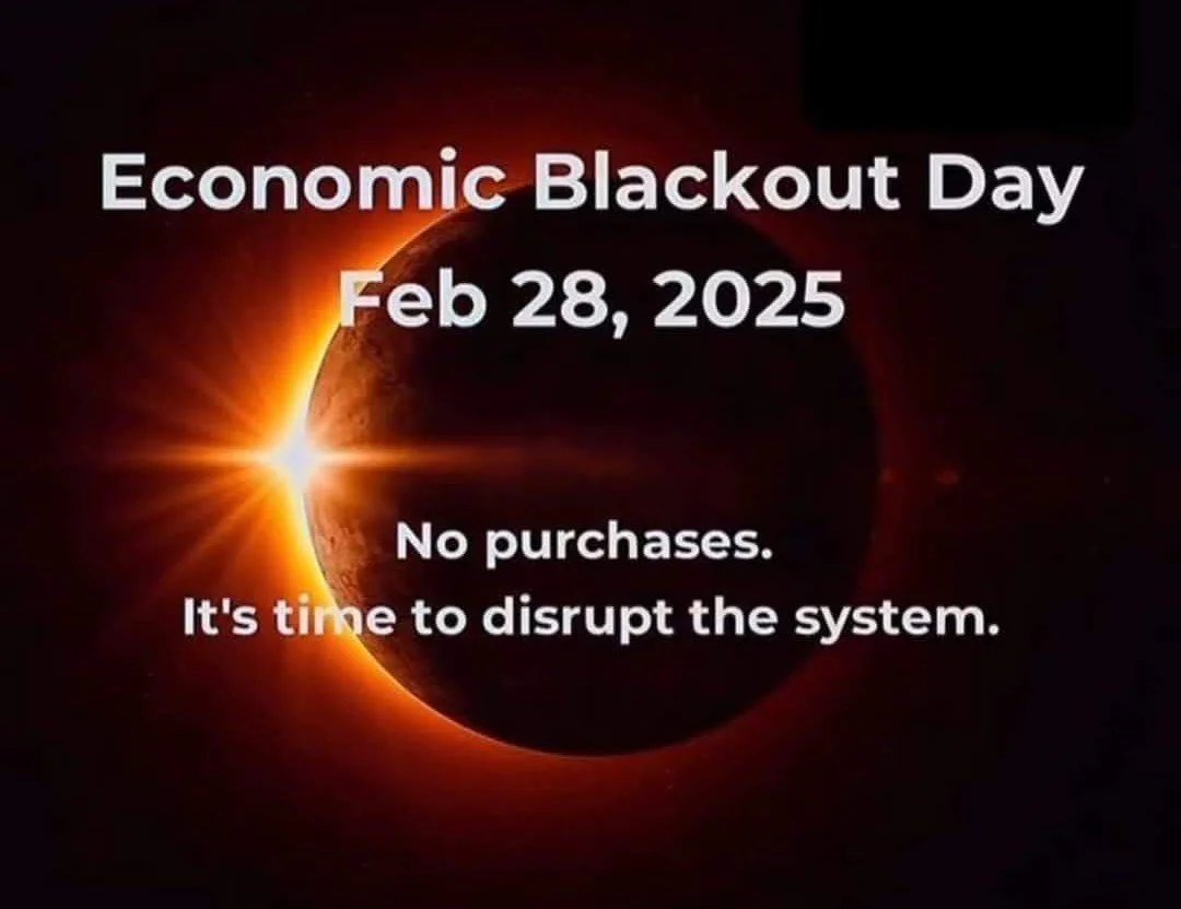 Economic Blackout Day